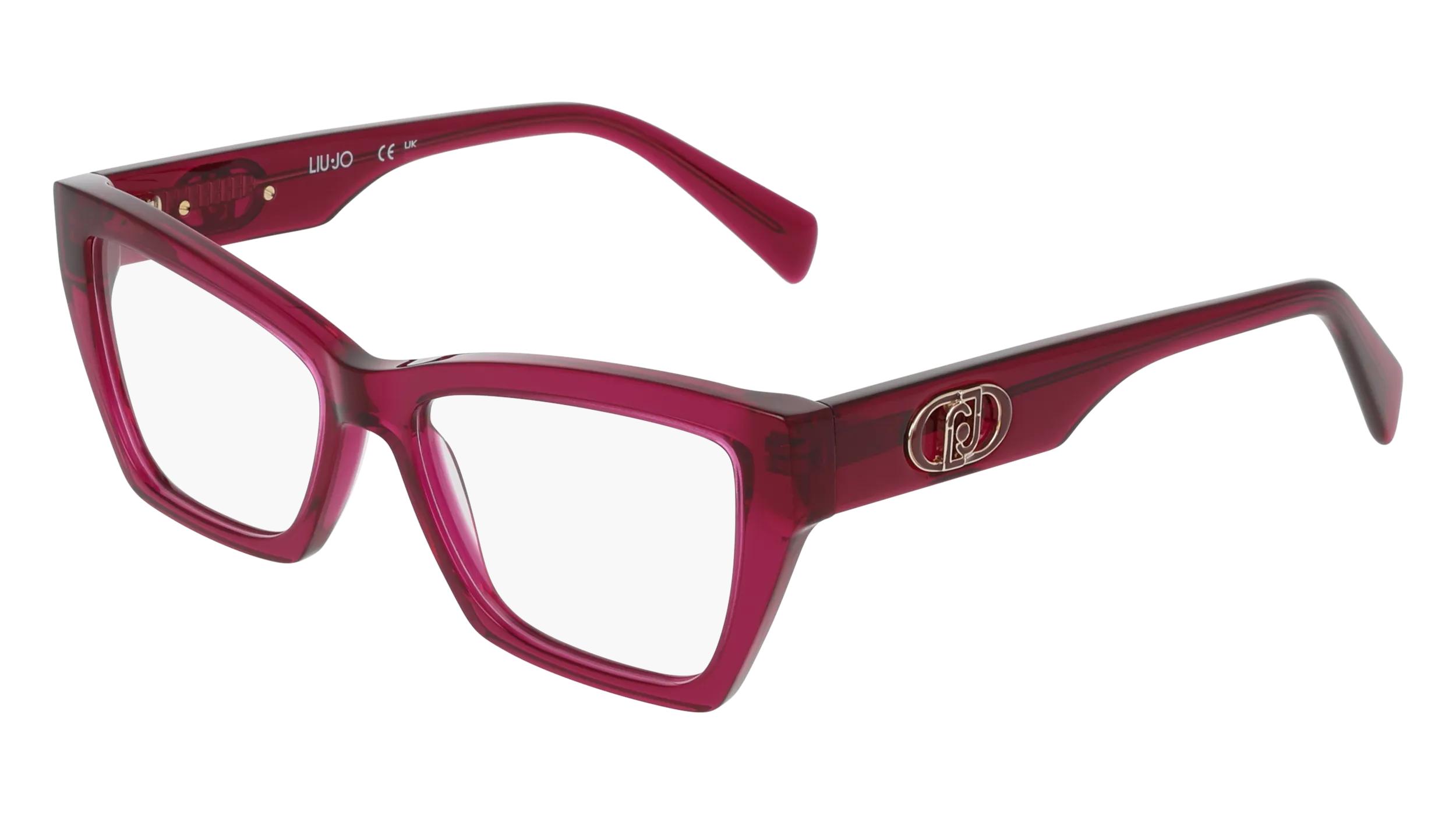 Liu Jo LJ2827 624 Montature da vista Acetato Rosso Squadrata Normale - immagine 1
