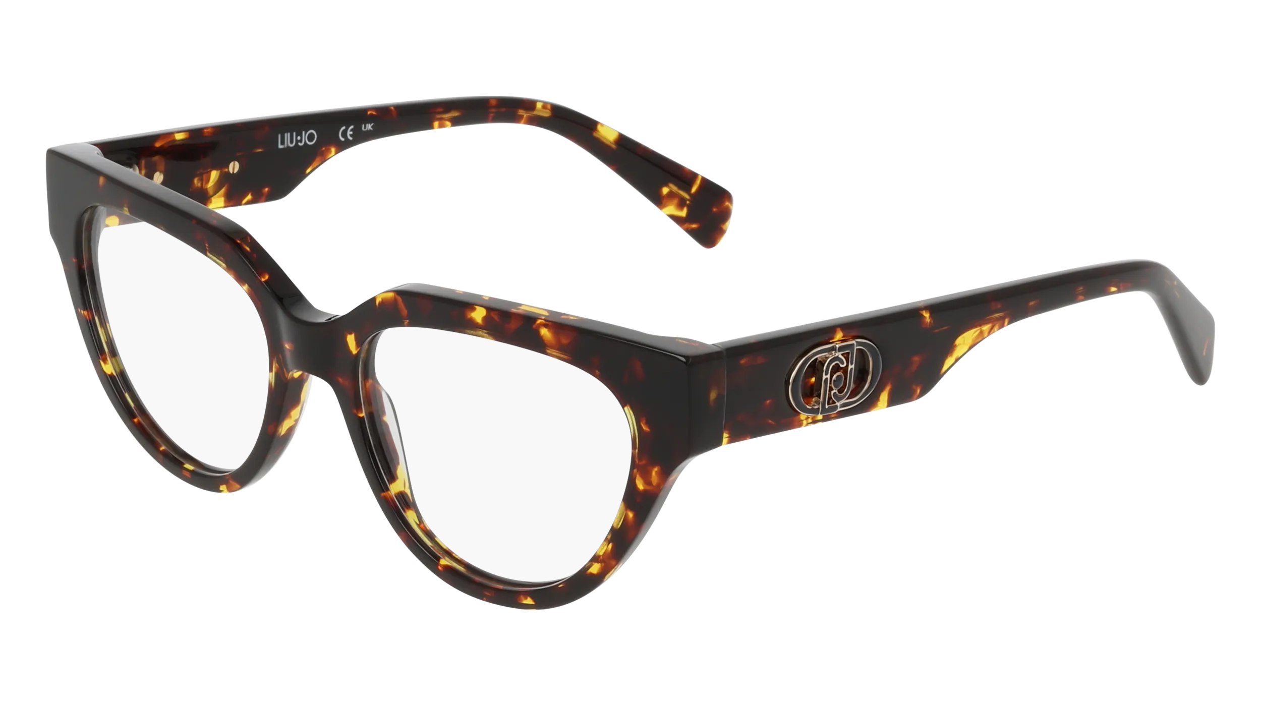 Liu Jo LJ2828 244 Montature da vista Acetato Havana Cat Eye Normale - immagine 1
