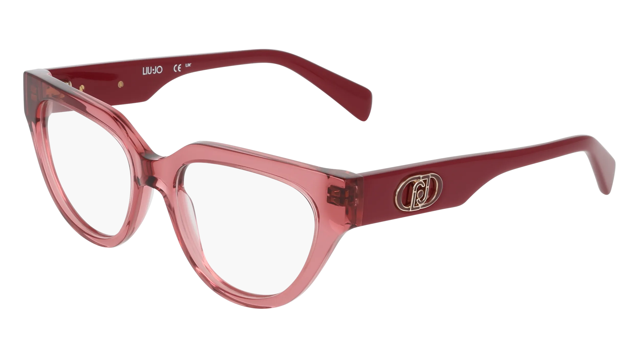 Liu Jo LJ2828 614 Montature da vista Acetato Rosa Cat Eye Normale - immagine 1