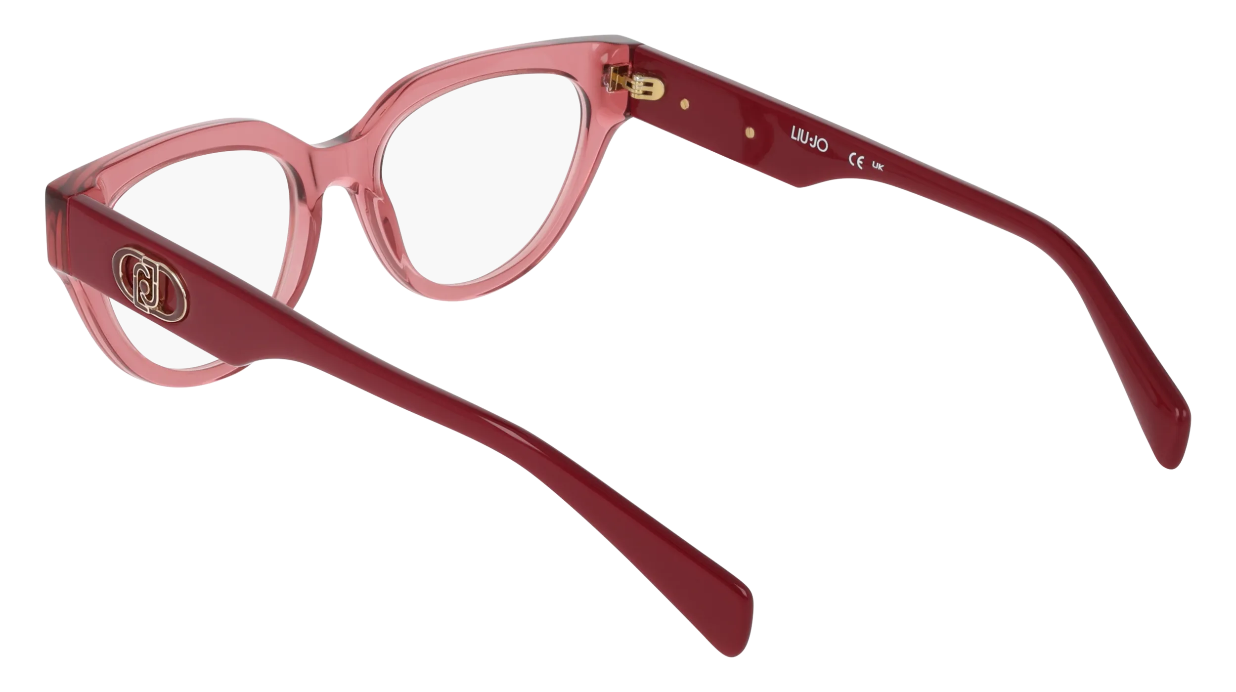 Liu Jo LJ2828 614 Montature da vista Acetato Rosa Cat Eye Normale - immagine 4