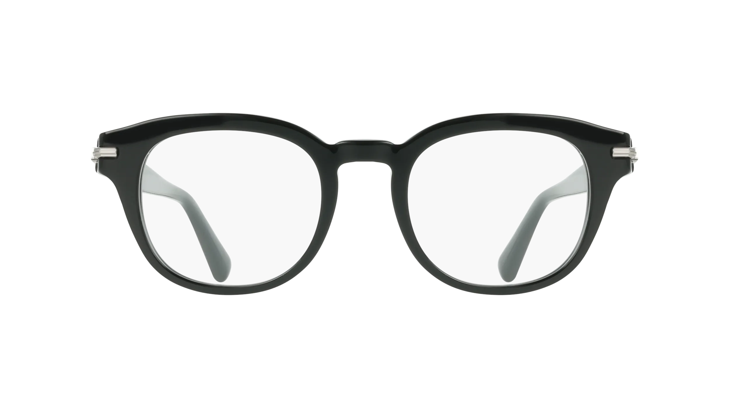 Ferragamo SF3033 001 Montature da vista Acetato Nero Geometrica Normale - immagine 2