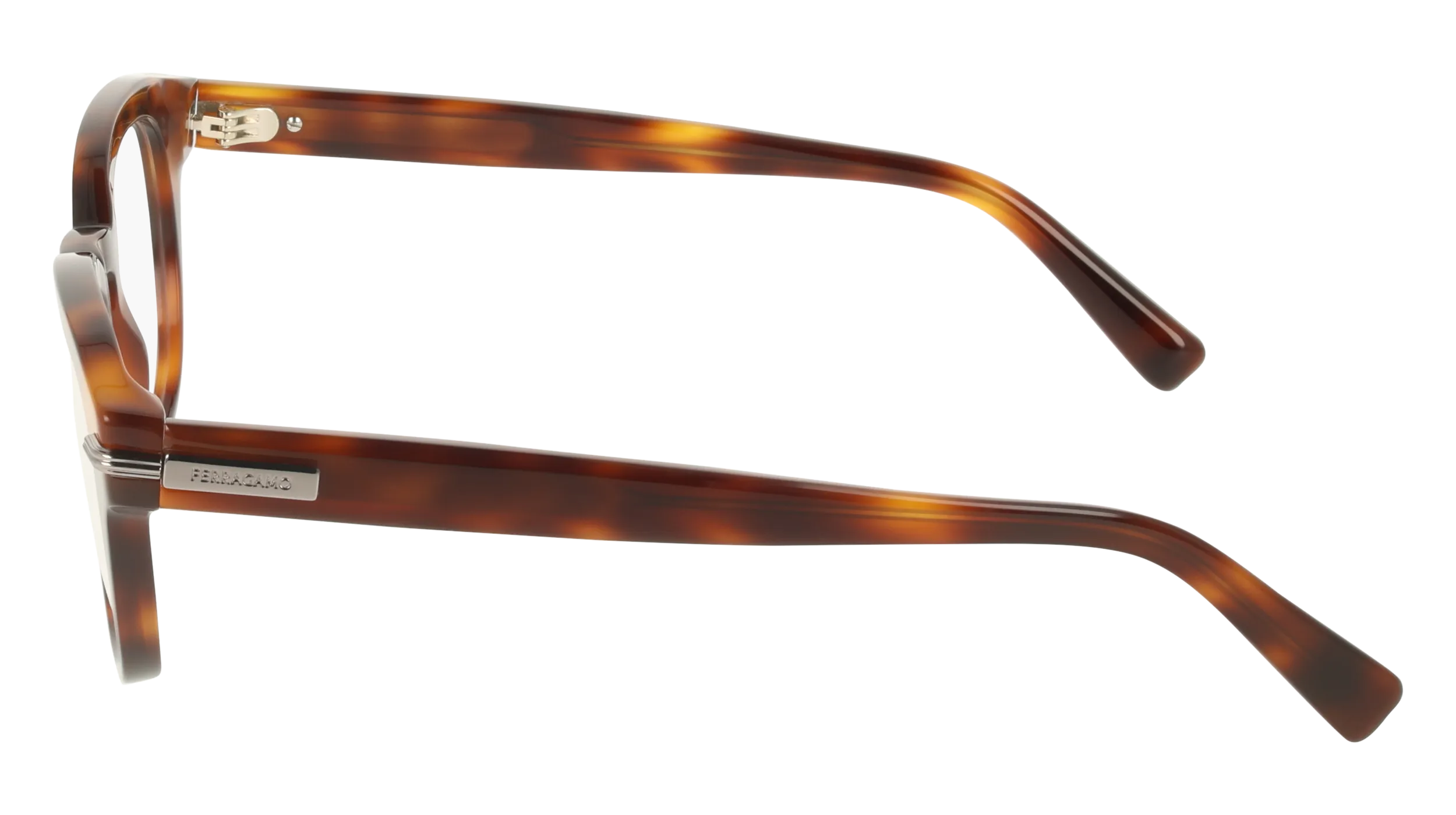 Ferragamo SF3033 240 Montature da vista Acetato Havana Geometrica Normale - immagine 3