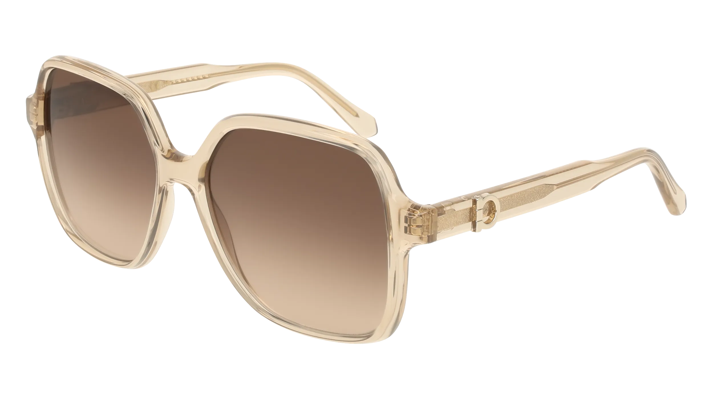 Ferragamo SF2069SE 259 Occhiali da sole Beige Squadrata Normale - immagine 1