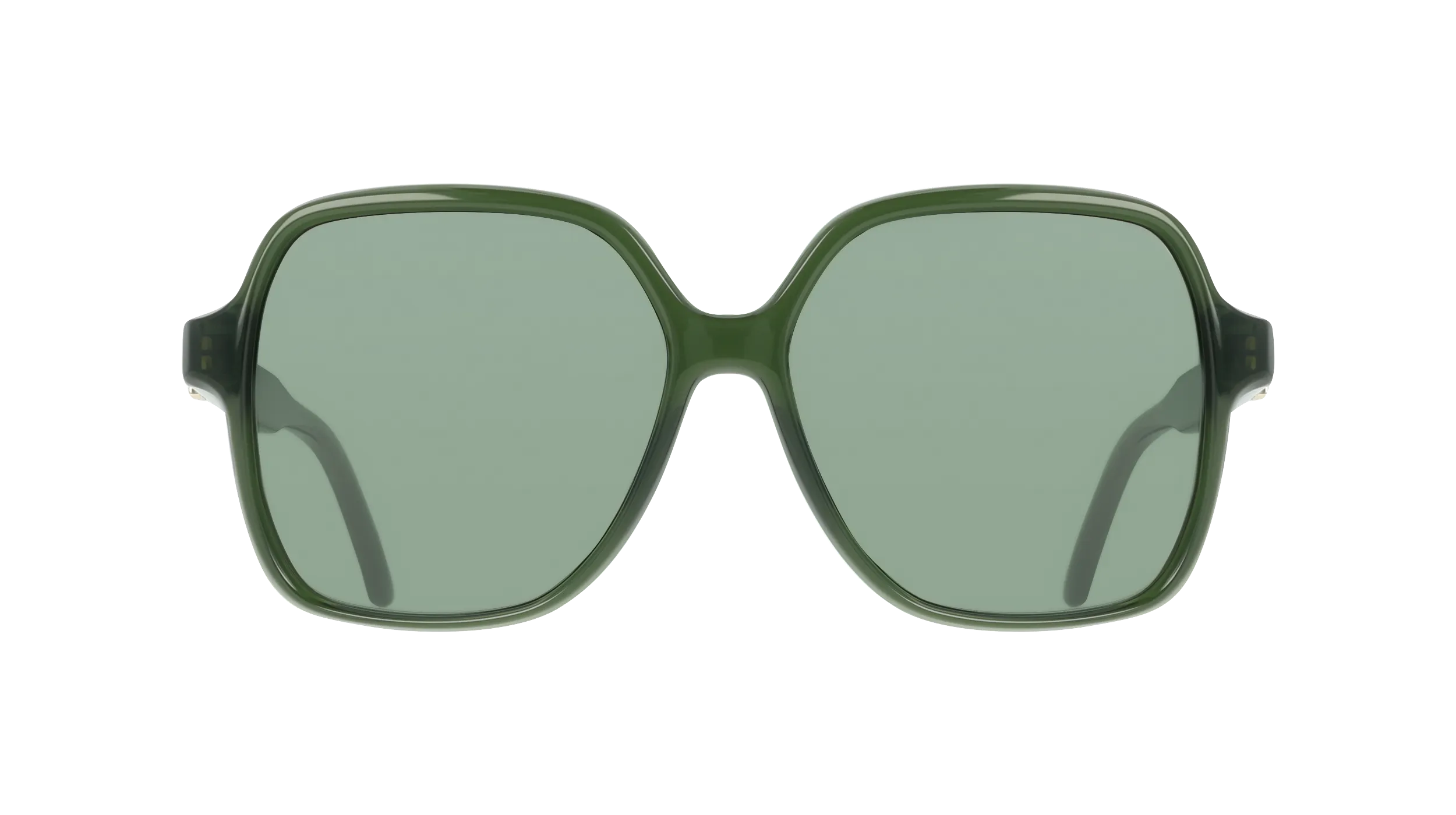 Ferragamo SF2069SE 317 Occhiali da sole Verde Squadrata Normale - immagine 2
