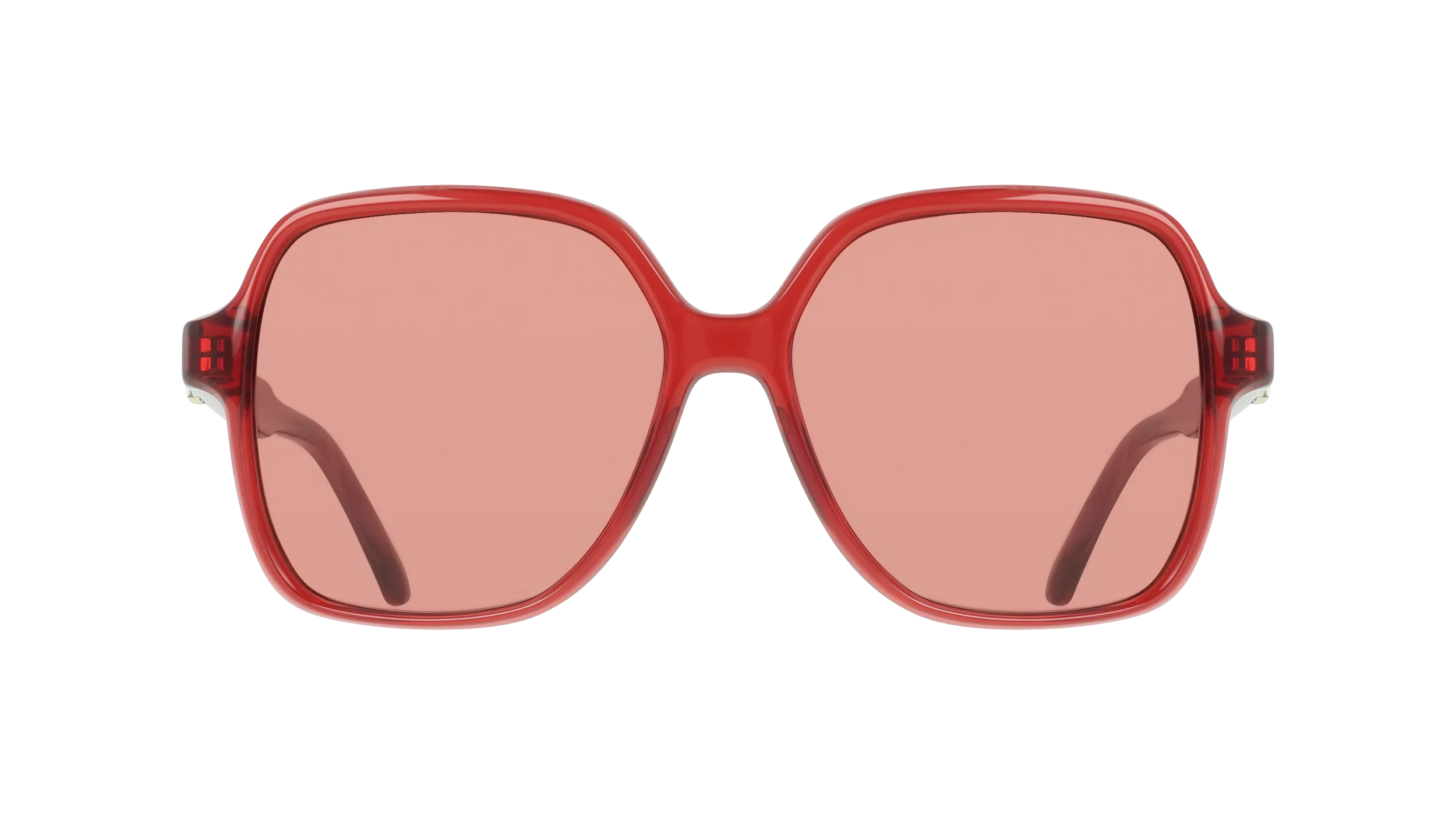 Ferragamo SF2069SE 616 Occhiali da sole Rosso Squadrata Normale - immagine 2
