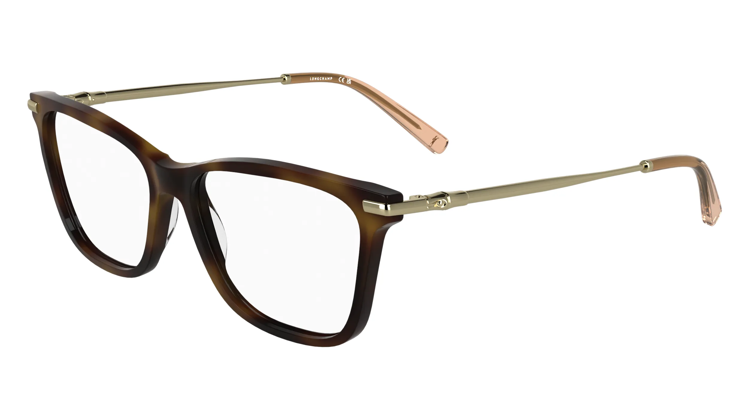 LONGCHAMP LO2772 230 Montature da vista Acetato Havana Squadrata Normale - immagine 1