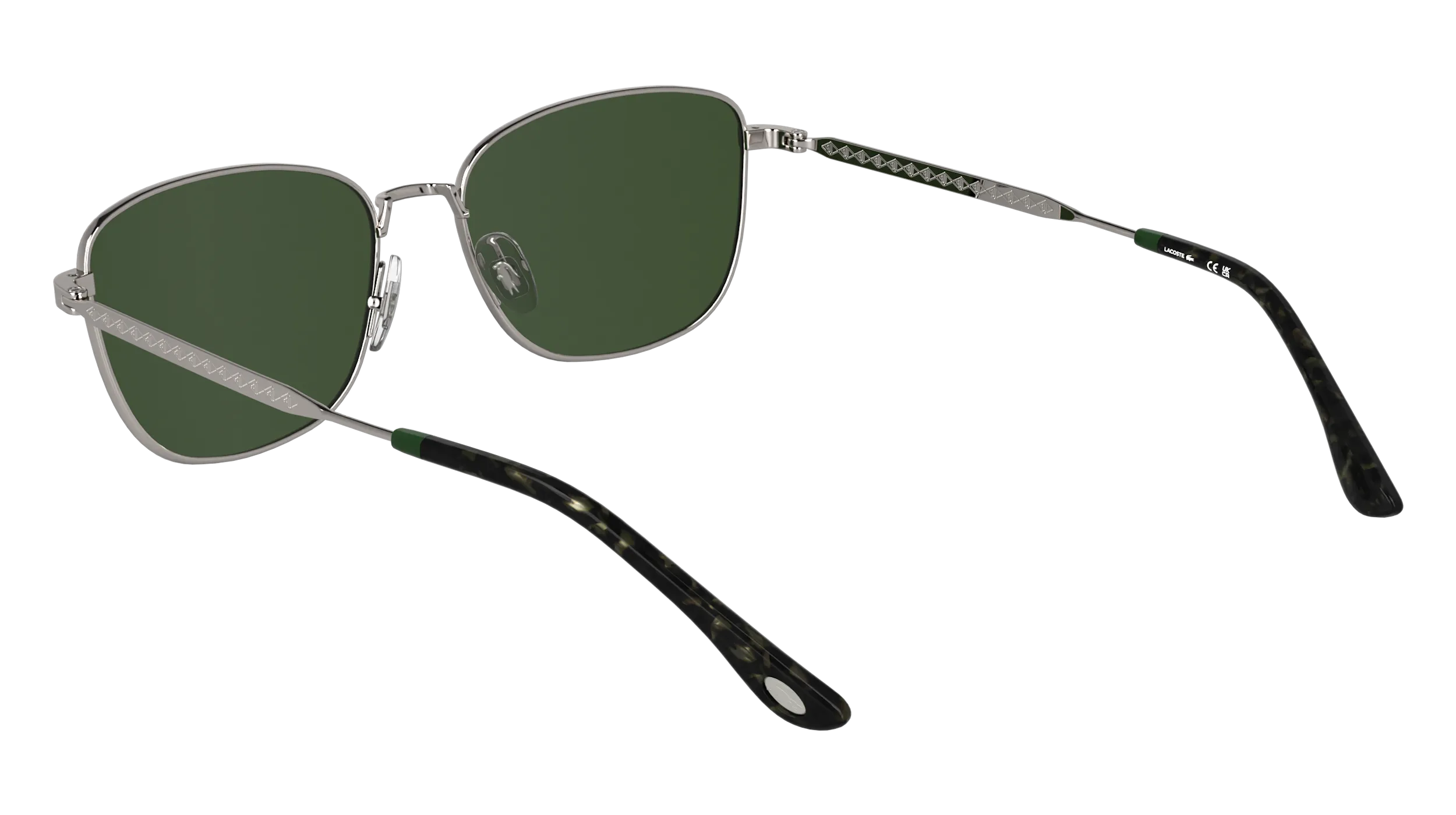 Lacoste L270S 033 Occhiali da sole Metallo Canna di fucile Squadrata Normale - immagine 4