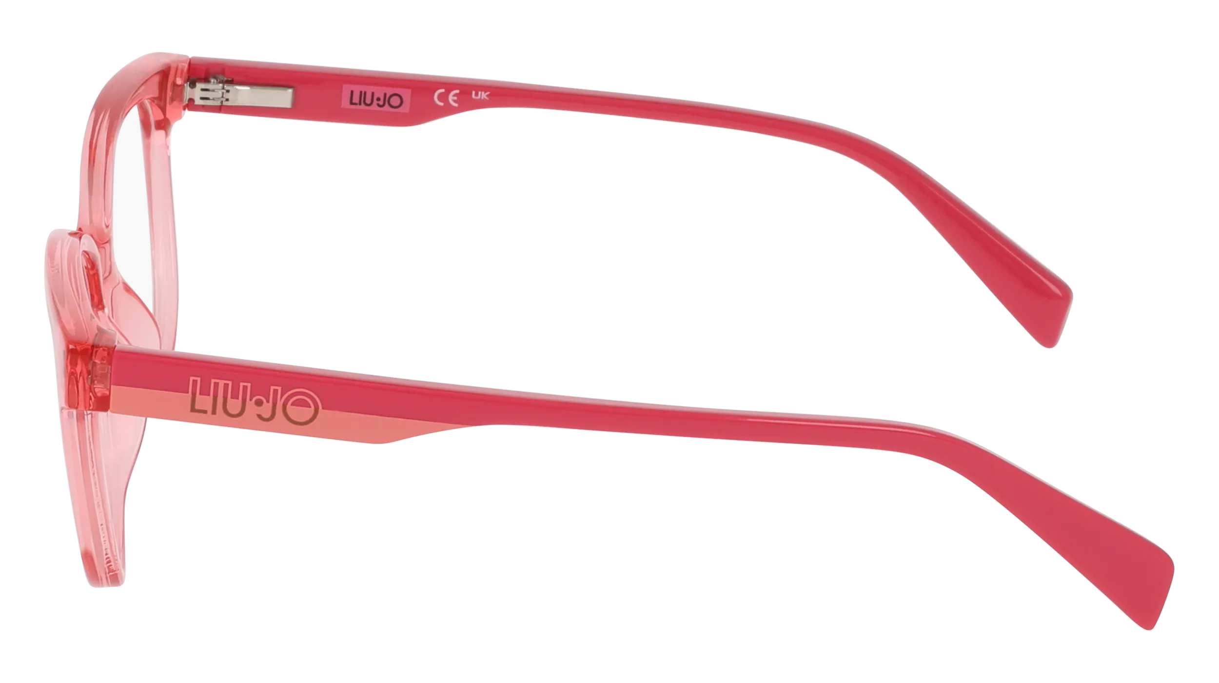 Liu Jo Junior Liu Jo LJ3620 506 Montature da vista bambino Bio-iniettato Rosso Geometrica Normale - immagine 3