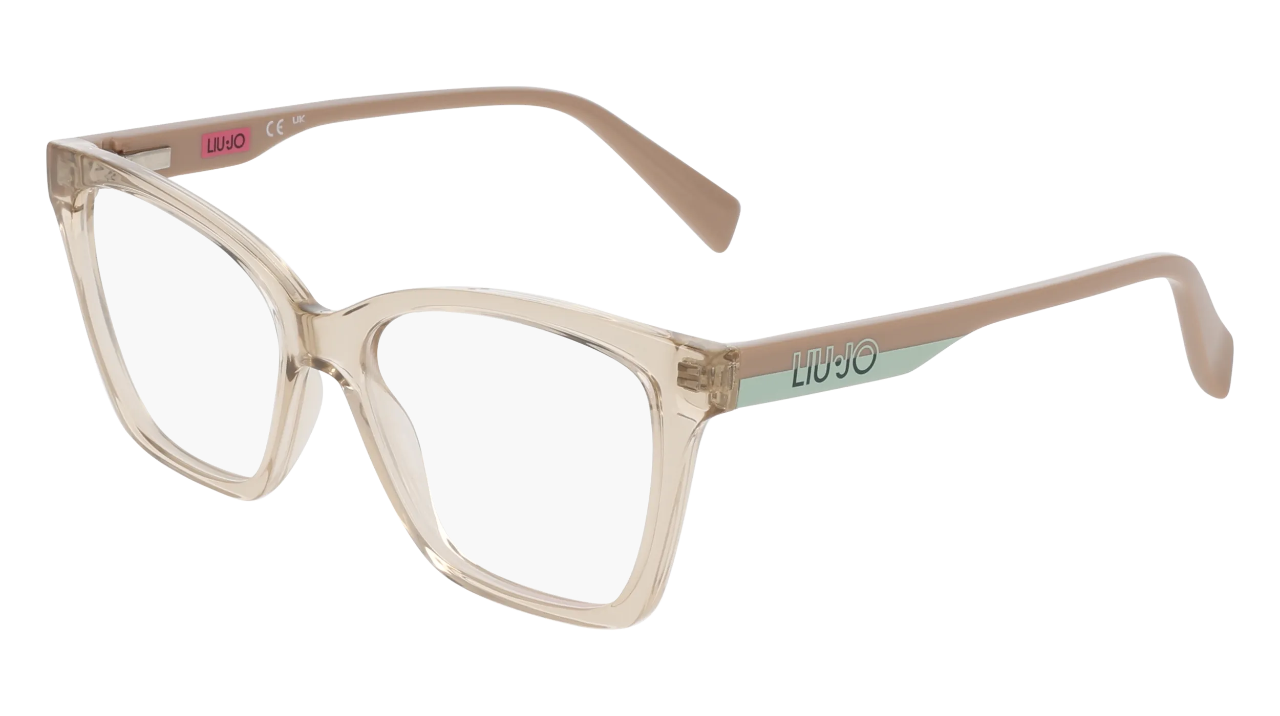 Liu Jo Junior Liu Jo LJ3621 278 Montature da vista bambino Bio-iniettato Beige Squadrata Normale - immagine 1
