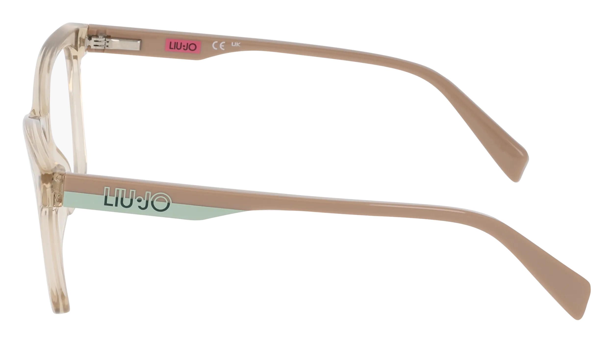 Liu Jo Junior Liu Jo LJ3621 278 Montature da vista bambino Bio-iniettato Beige Squadrata Normale - immagine 3