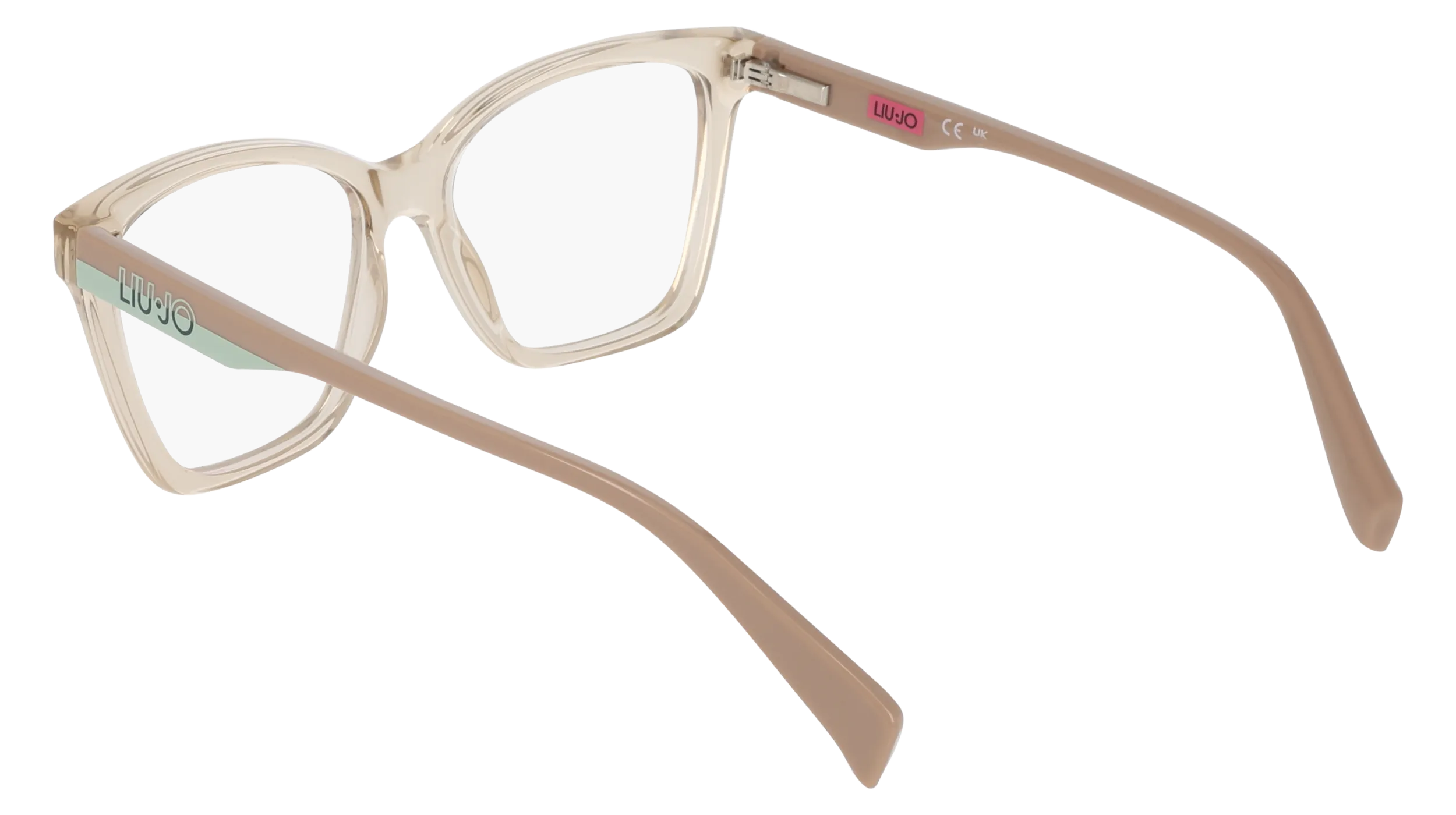 Liu Jo Junior Liu Jo LJ3621 278 Montature da vista bambino Bio-iniettato Beige Squadrata Normale - immagine 4