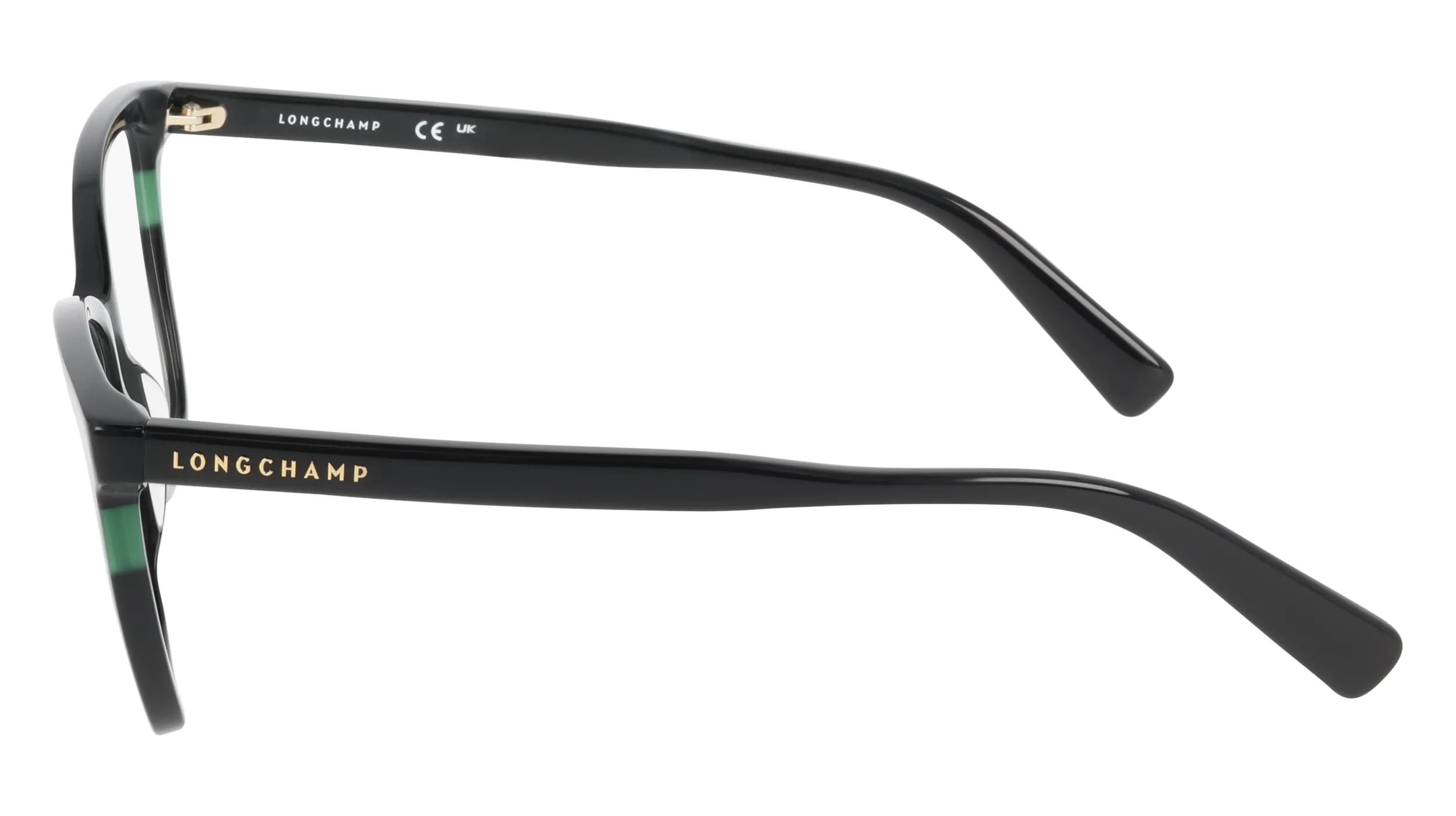 LONGCHAMP LO2741 001 Montature da vista Acetato Nero Squadrata Normale - immagine 3