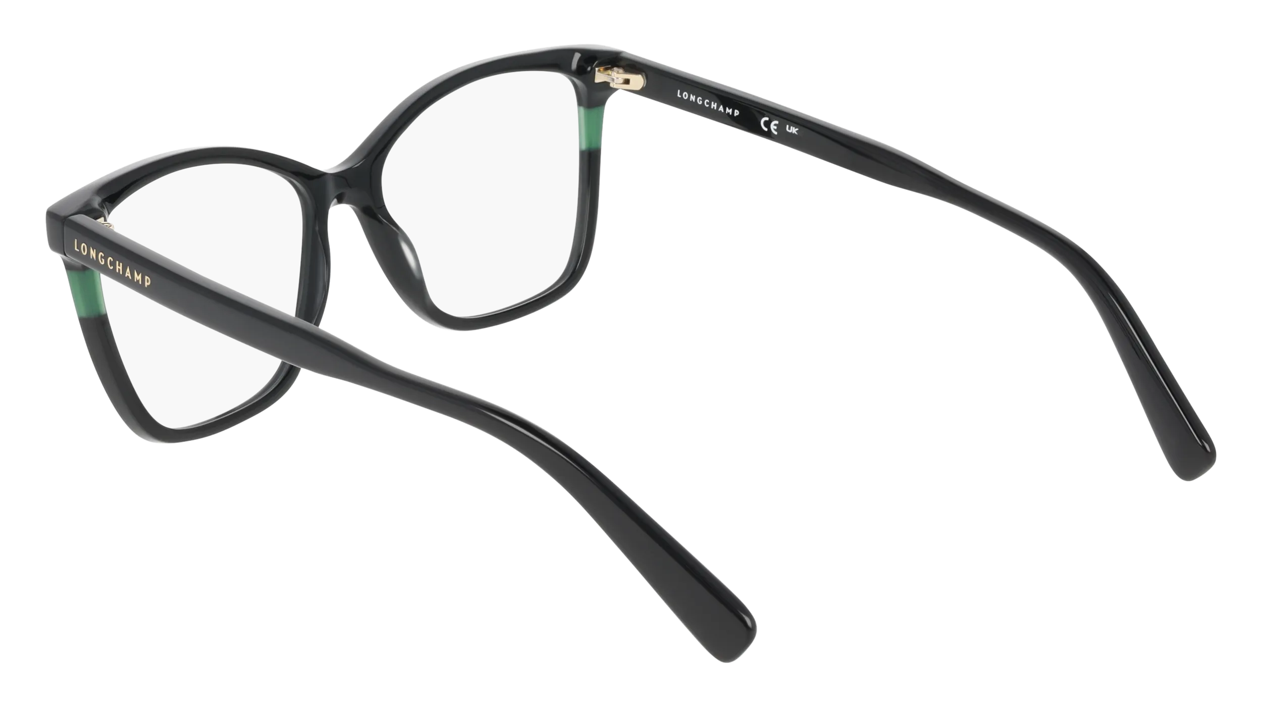 LONGCHAMP LO2741 001 Montature da vista Acetato Nero Squadrata Normale - immagine 4