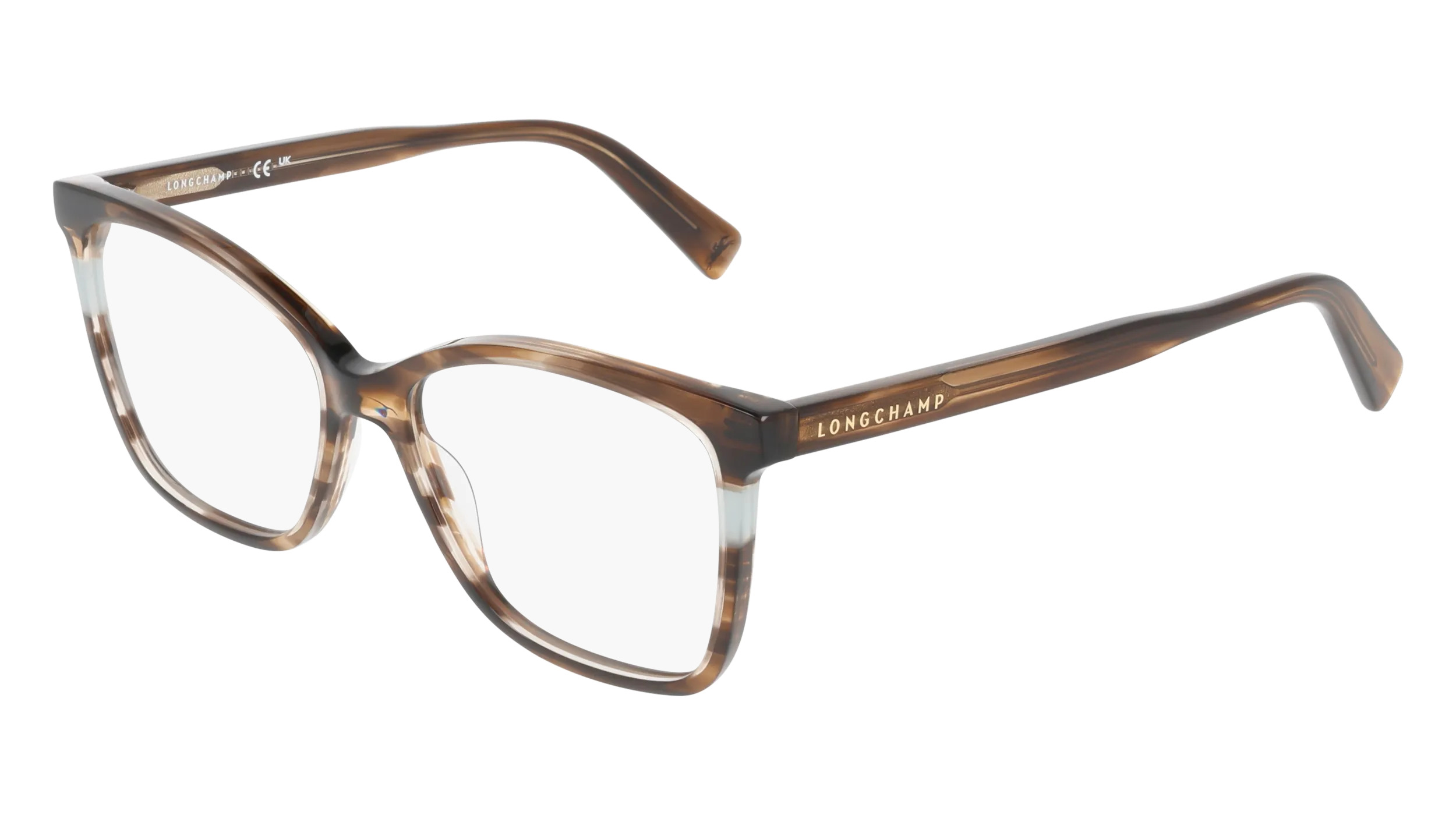 LONGCHAMP LO2741 211 Montature da vista Acetato Marrone Squadrata Normale - immagine 1