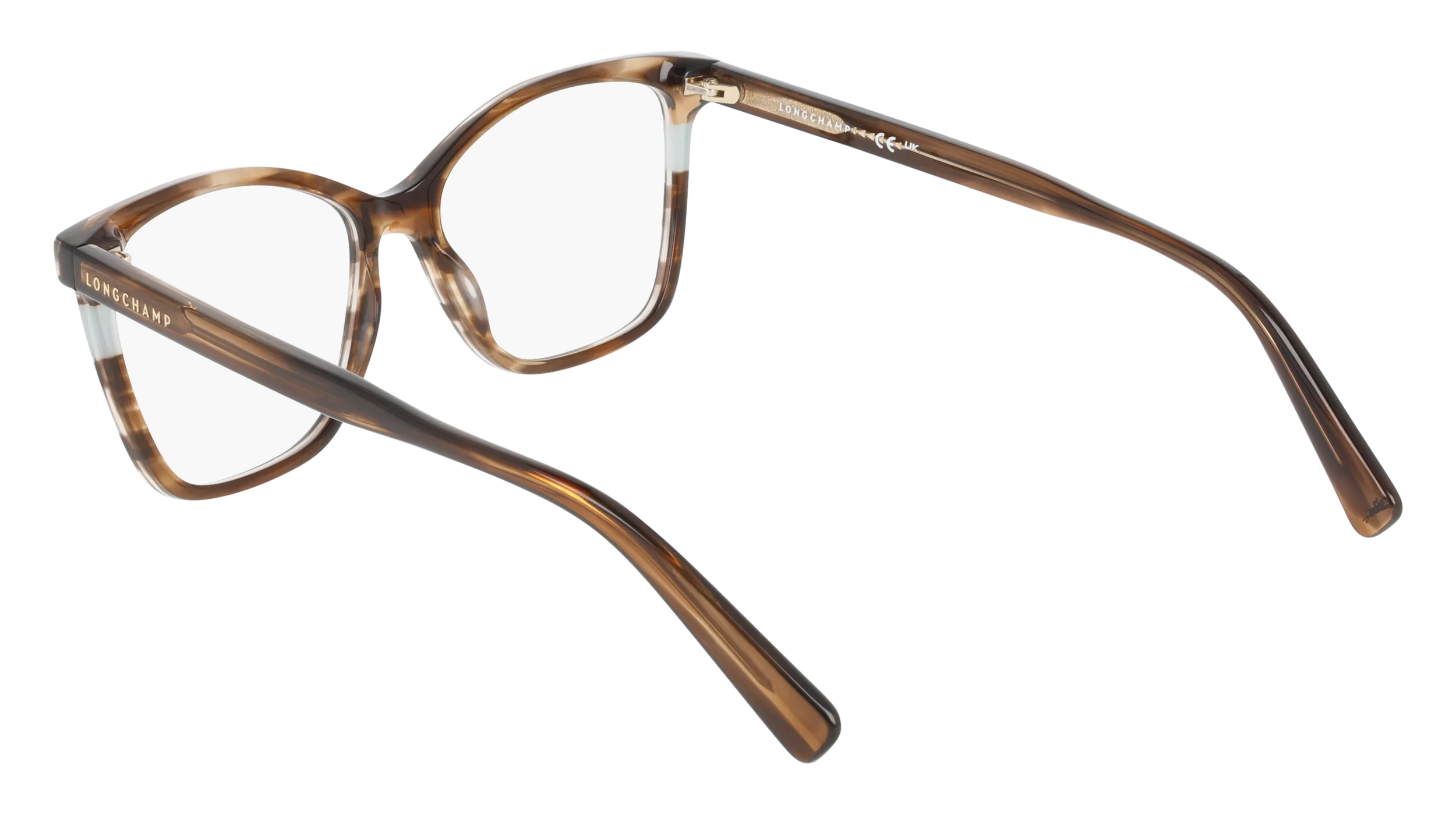 LONGCHAMP LO2741 211 Montature da vista Acetato Marrone Squadrata Normale - immagine 4