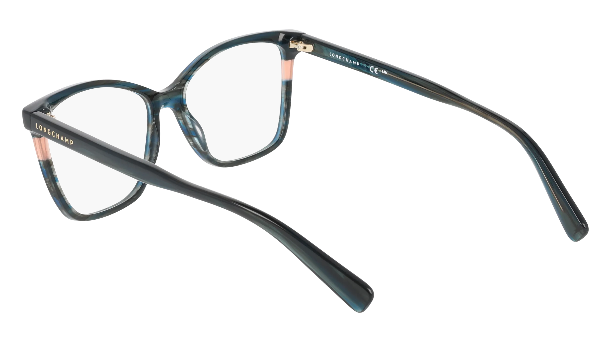LONGCHAMP LO2741 308 Montature da vista Acetato Verde Squadrata Normale - immagine 4