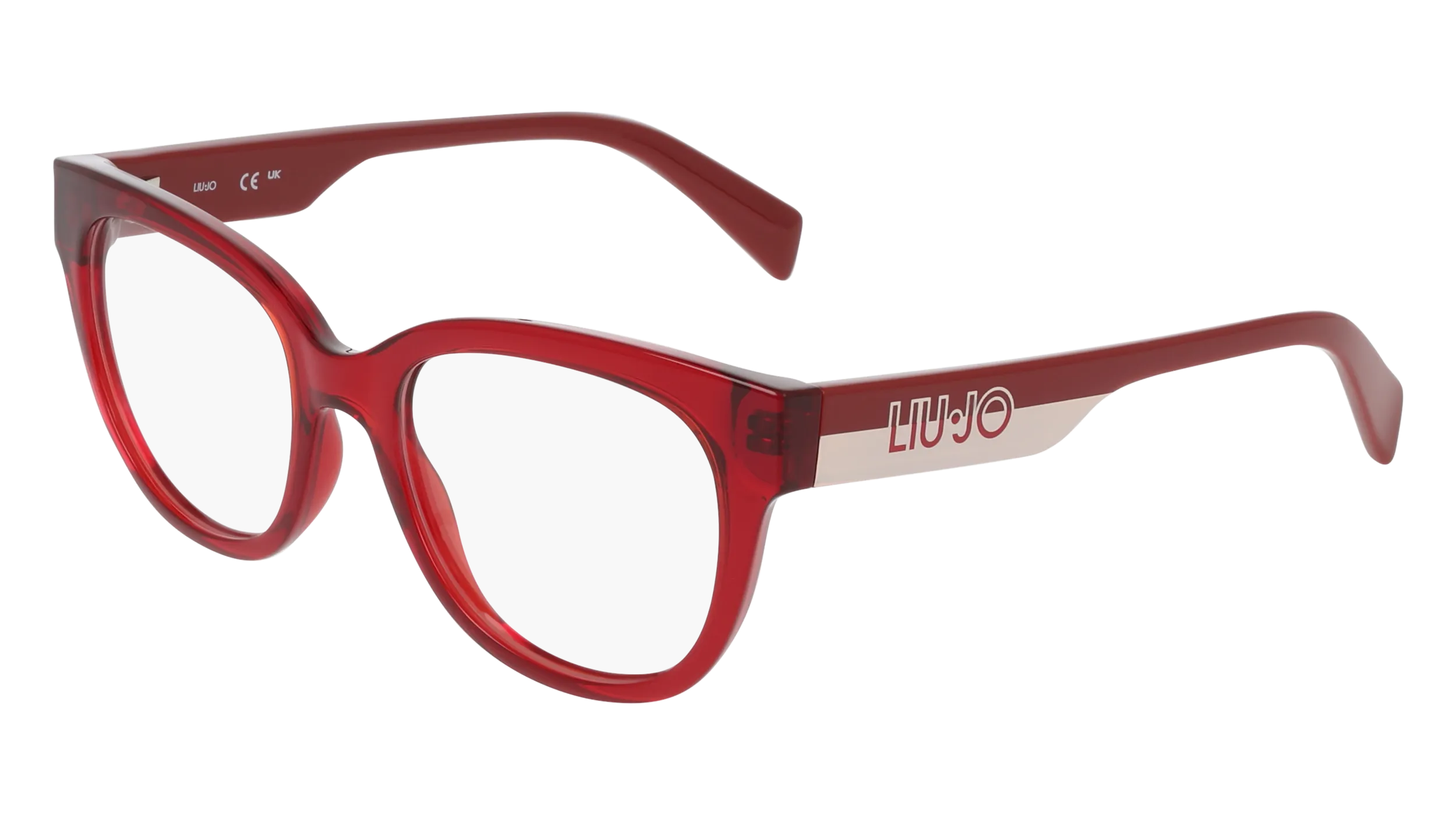 Liu Jo LJ2820 600 Montature da vista Bio-iniettato Rosso Geometrica Normale - immagine 1
