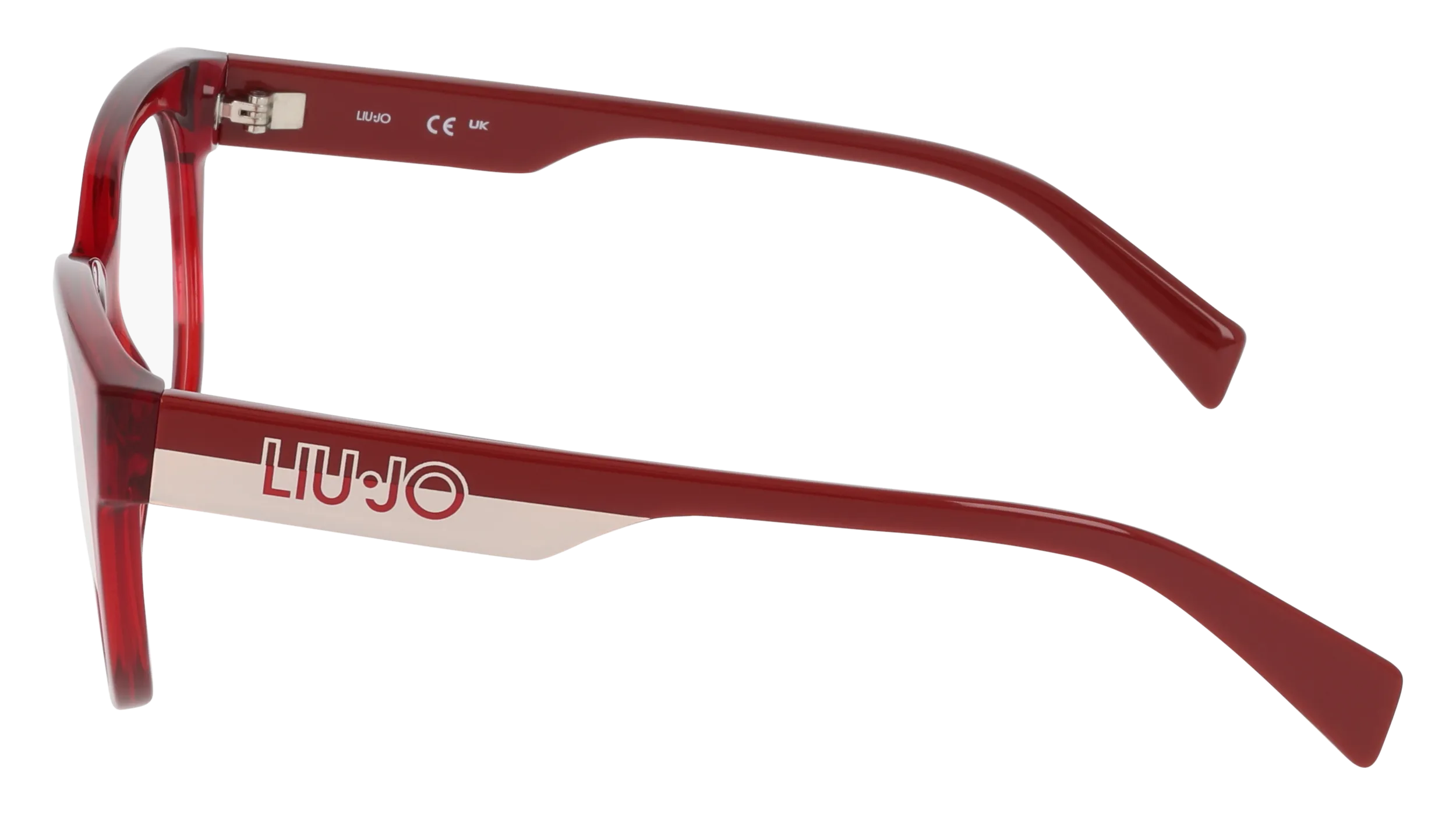 Liu Jo LJ2820 600 Montature da vista Bio-iniettato Rosso Geometrica Normale - immagine 3