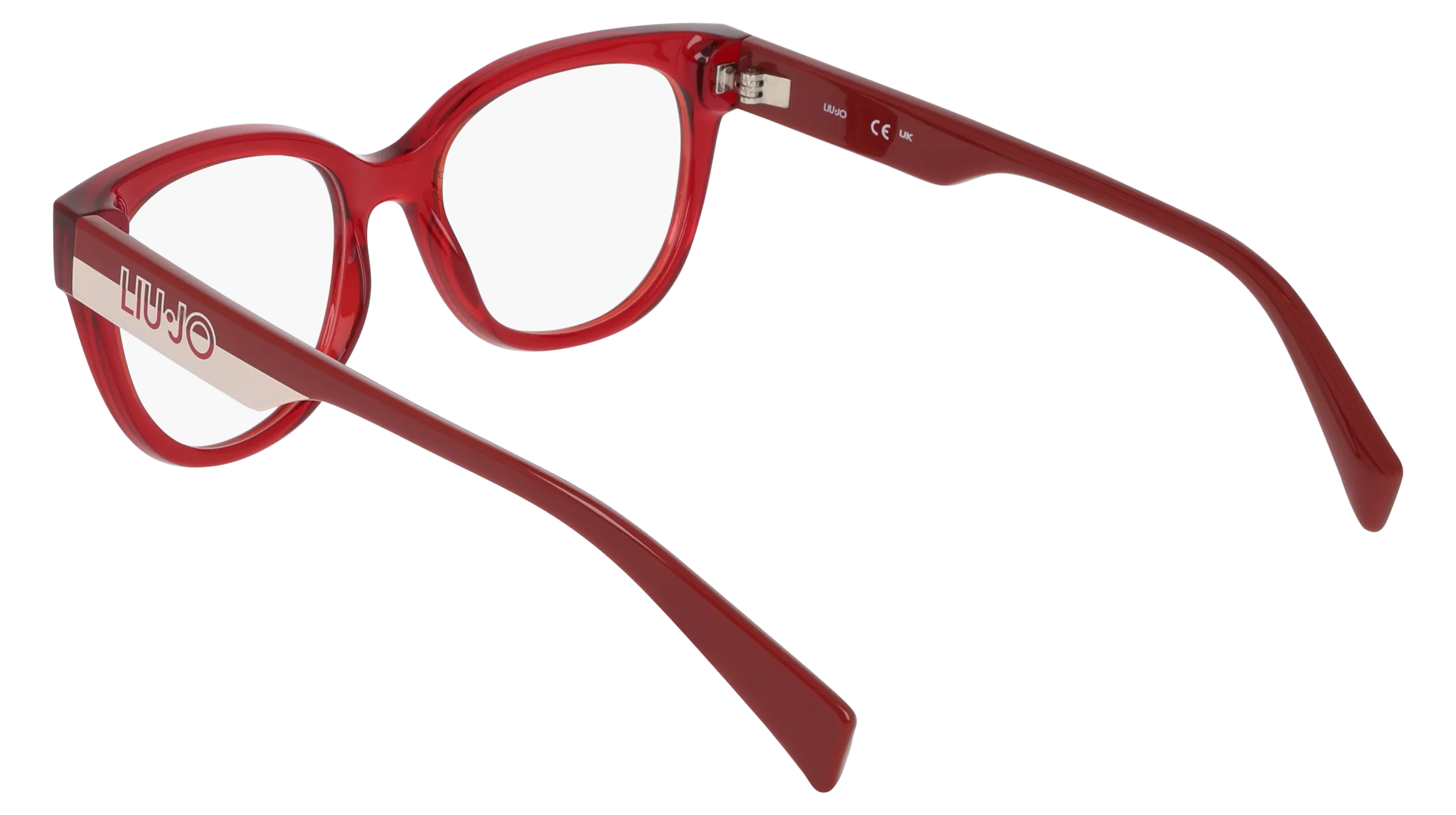 Liu Jo LJ2820 600 Montature da vista Bio-iniettato Rosso Geometrica Normale - immagine 4