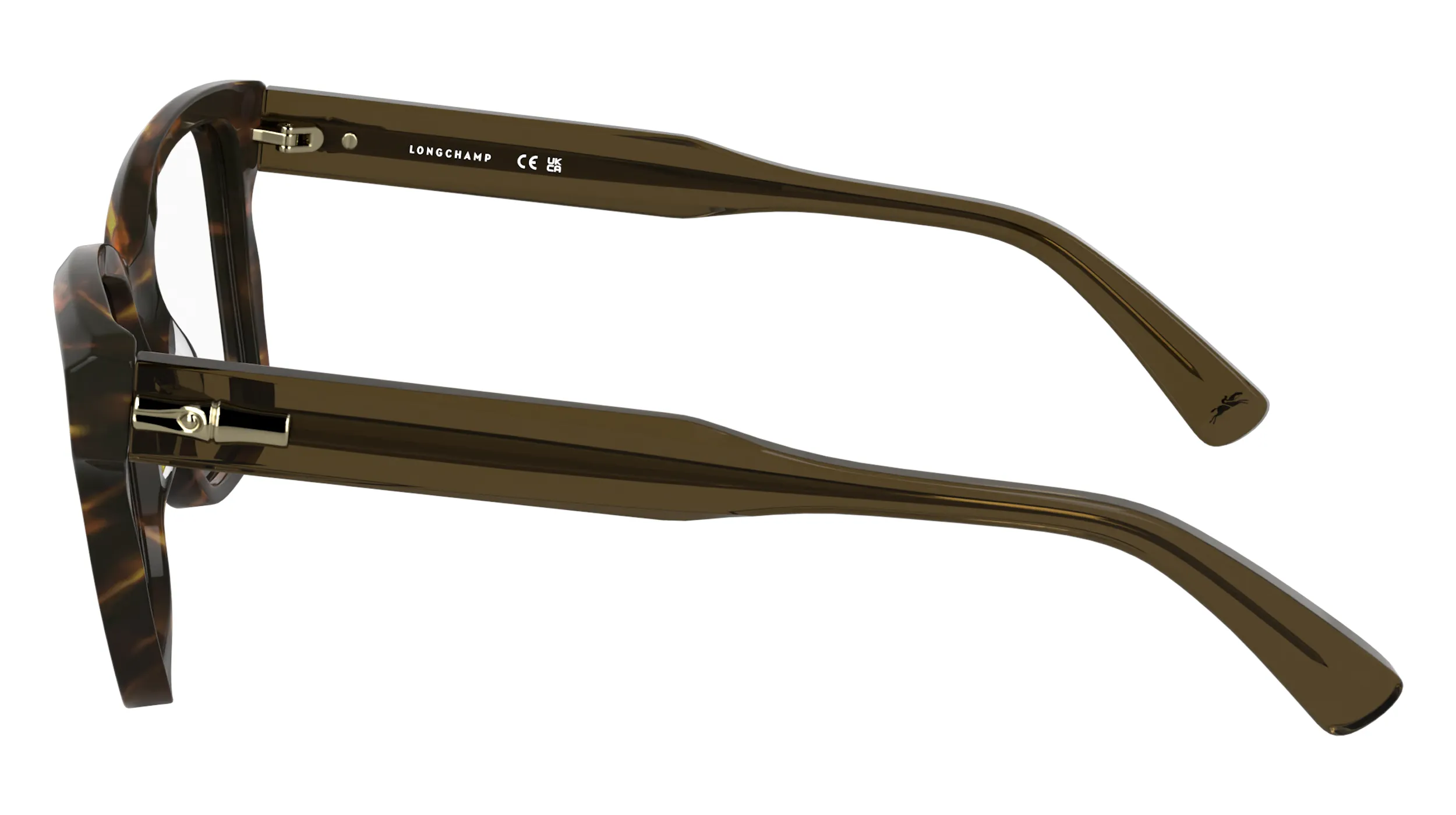 LONGCHAMP LO2770 211 Montature da vista Acetato Marrone Squadrata Normale - immagine 3