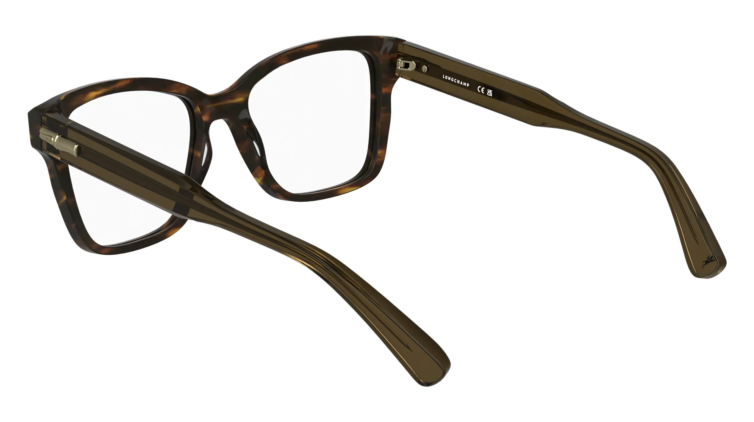 LONGCHAMP LO2770 211 Montature da vista Acetato Marrone Squadrata Normale - immagine 4