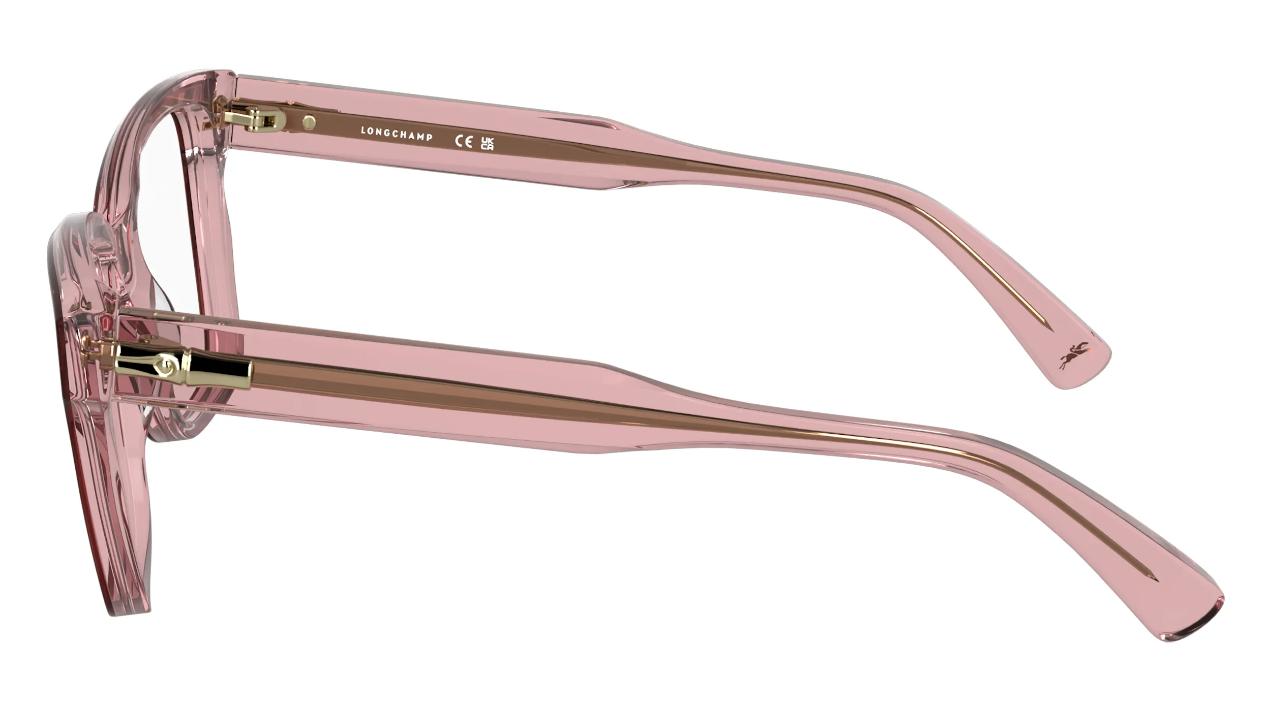LONGCHAMP LO2770 601 Montature da vista Acetato Bordeaux Squadrata Normale - immagine 3