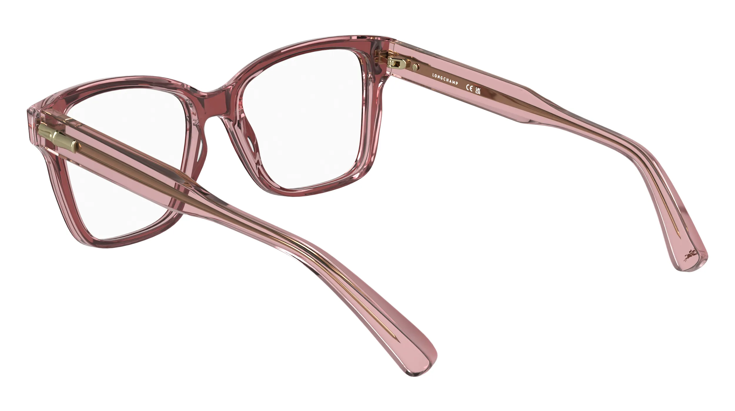 LONGCHAMP LO2770 601 Montature da vista Acetato Bordeaux Squadrata Normale - immagine 4