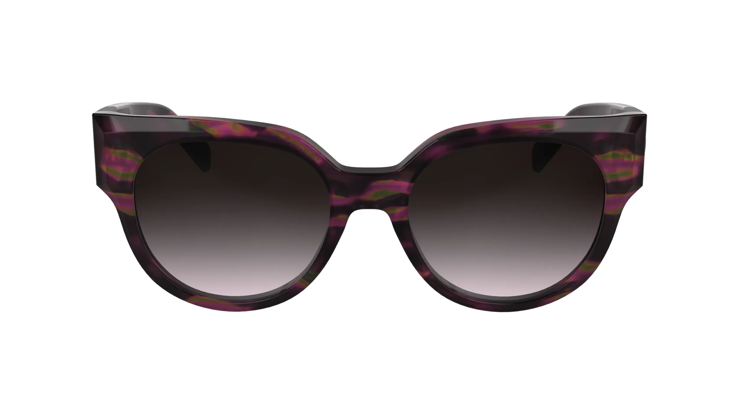 LONGCHAMP LO779S 234 Occhiali da sole Acetato Viola Rotonda Normale - immagine 2
