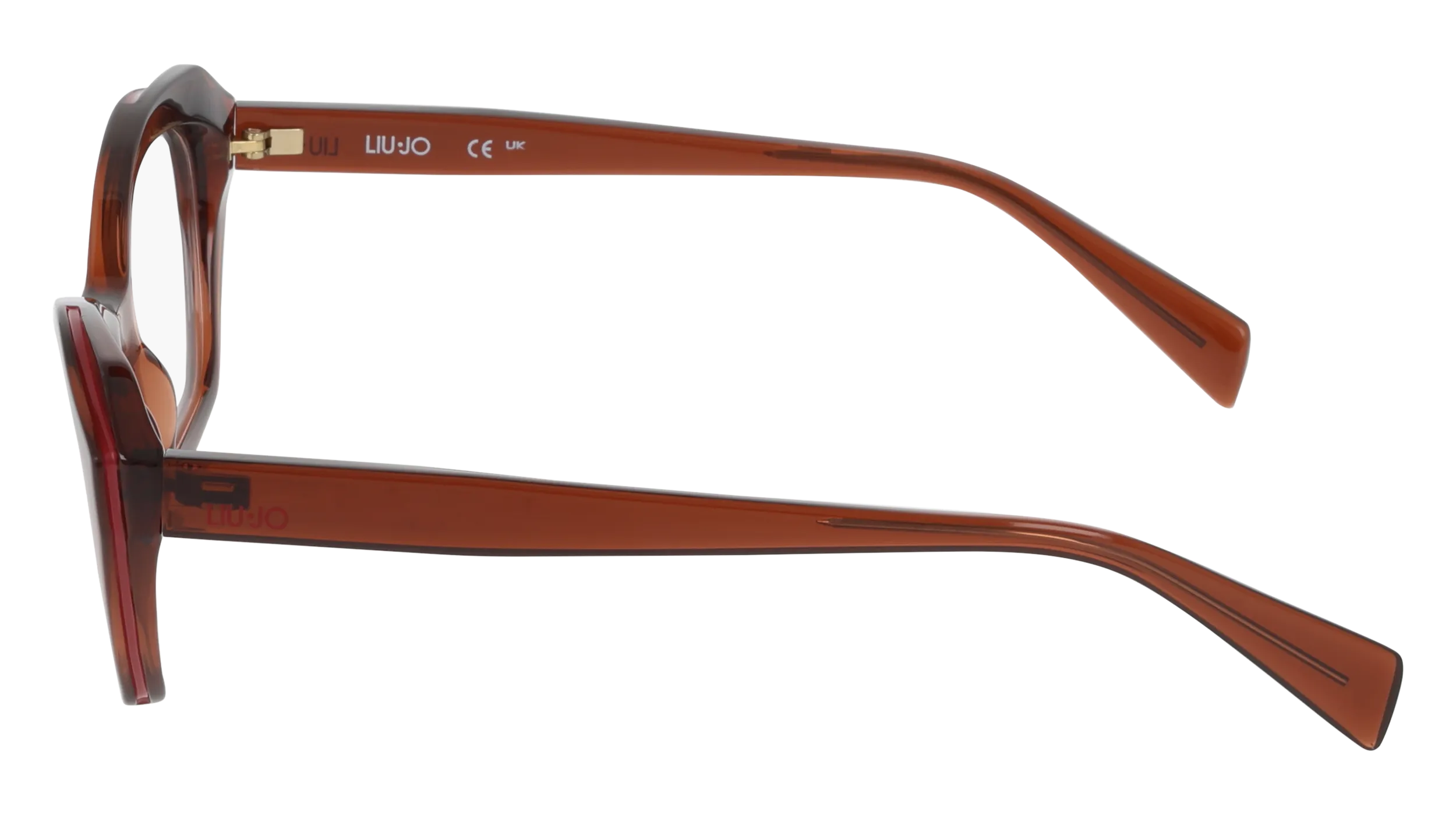 Liu Jo LJ2821 200 Montature da vista Bio-iniettato Marrone Normale - immagine 3