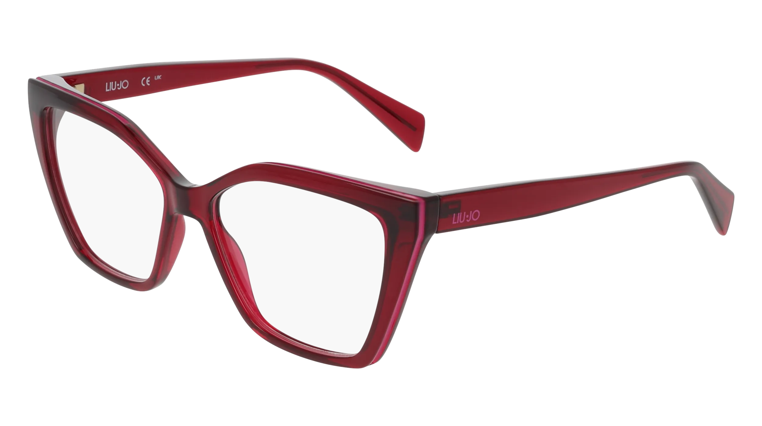 Liu Jo LJ2822 600 Montature da vista Bio-iniettato Rosso Cat Eye Normale - immagine 1