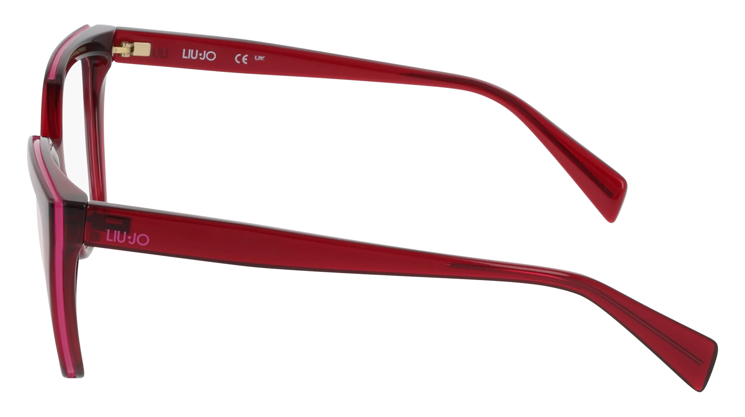 Liu Jo LJ2822 600 Montature da vista Bio-iniettato Rosso Cat Eye Normale - immagine 3