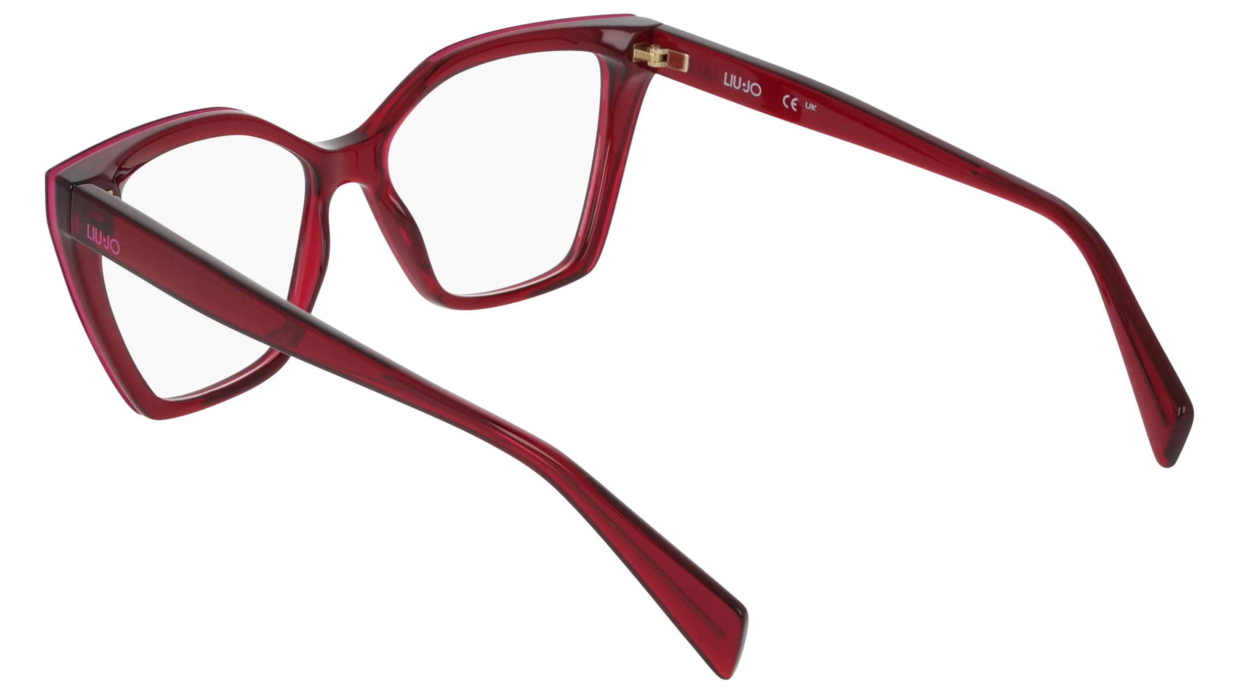 Liu Jo LJ2822 600 Montature da vista Bio-iniettato Rosso Cat Eye Normale - immagine 4