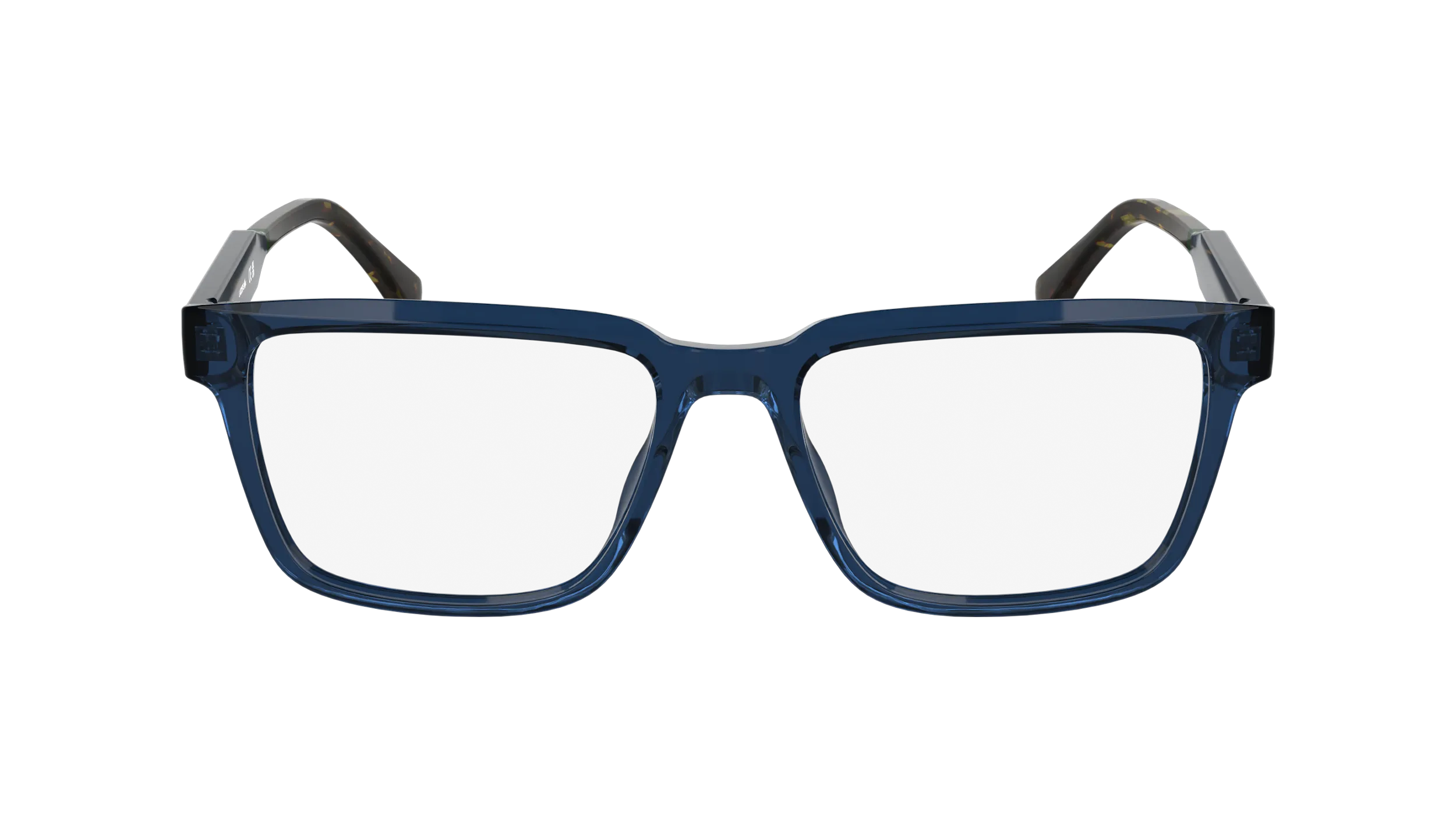 Lacoste L2976 410 Montature da vista Bio-iniettato Blu Squadrata Normale - immagine 2