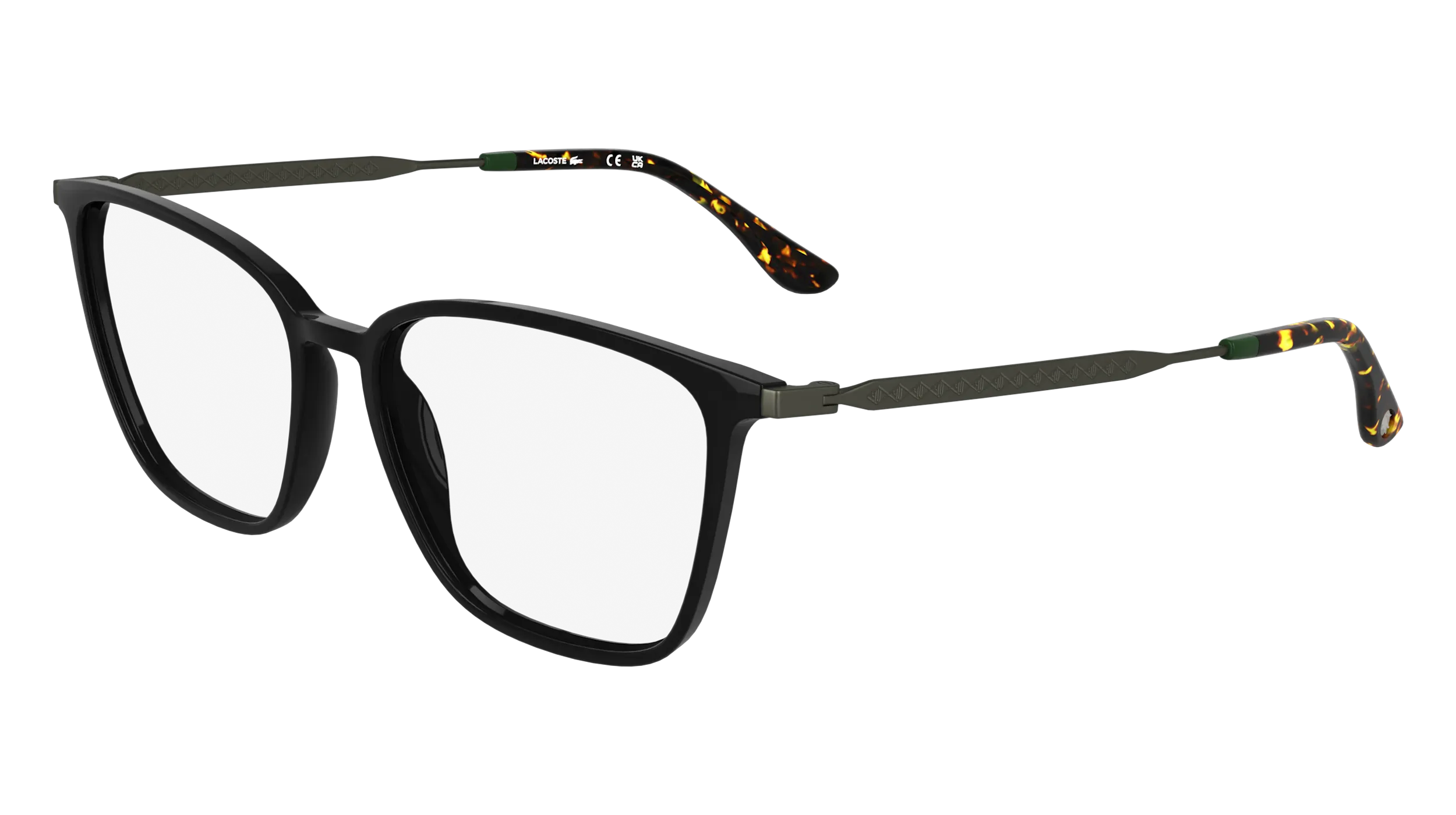 Lacoste L2984 001 Montature da vista Bio-iniettato Nero Squadrata Normale - immagine 1