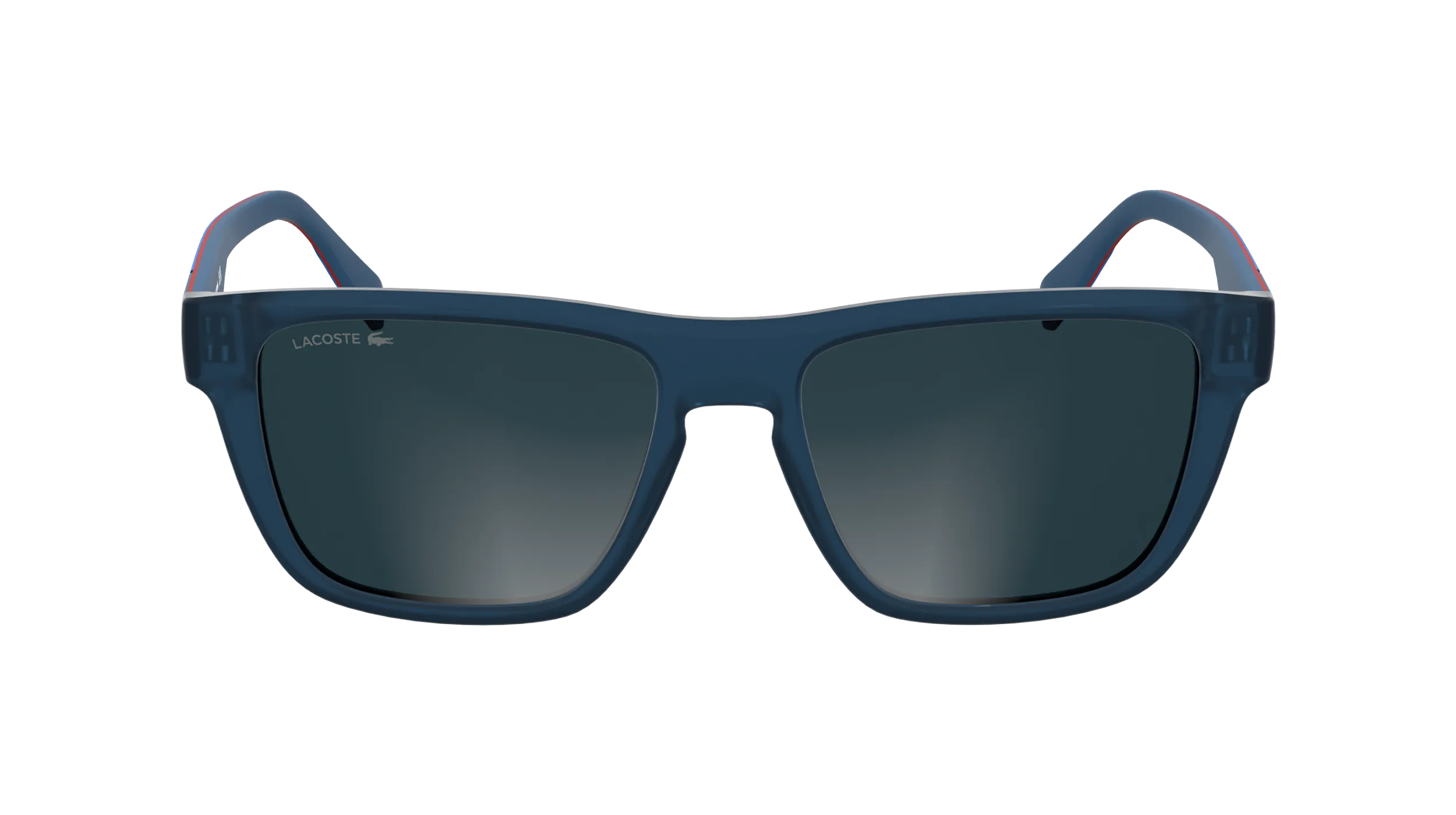 Lacoste L6058S 424 Occhiali da sole Bio-iniettato Blu Blu Squadrata Normale - immagine 2