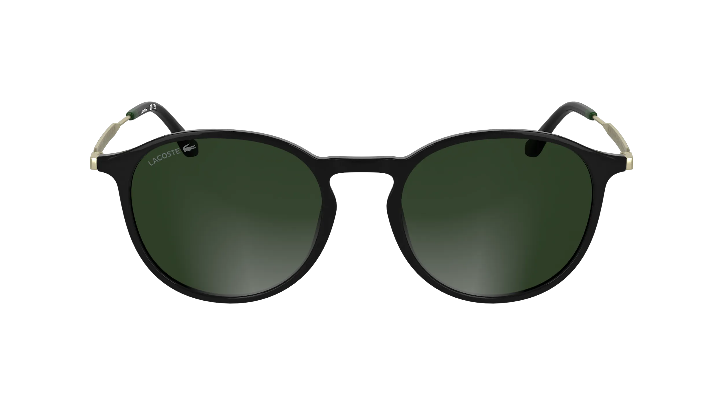 Lacoste L6061S 001 Occhiali da sole Bio-iniettato Nero Squadrata Normale - immagine 2