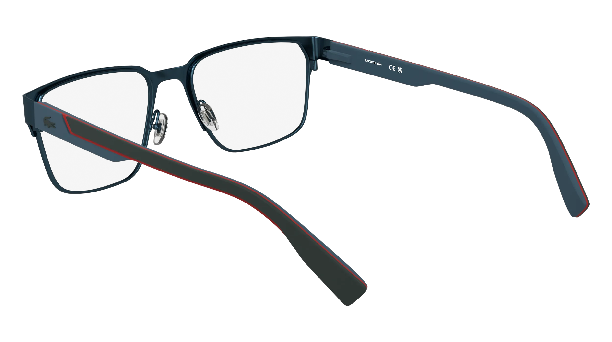 Lacoste L2306 424 Montature da vista Metallo Blu Squadrata Normale - immagine 4