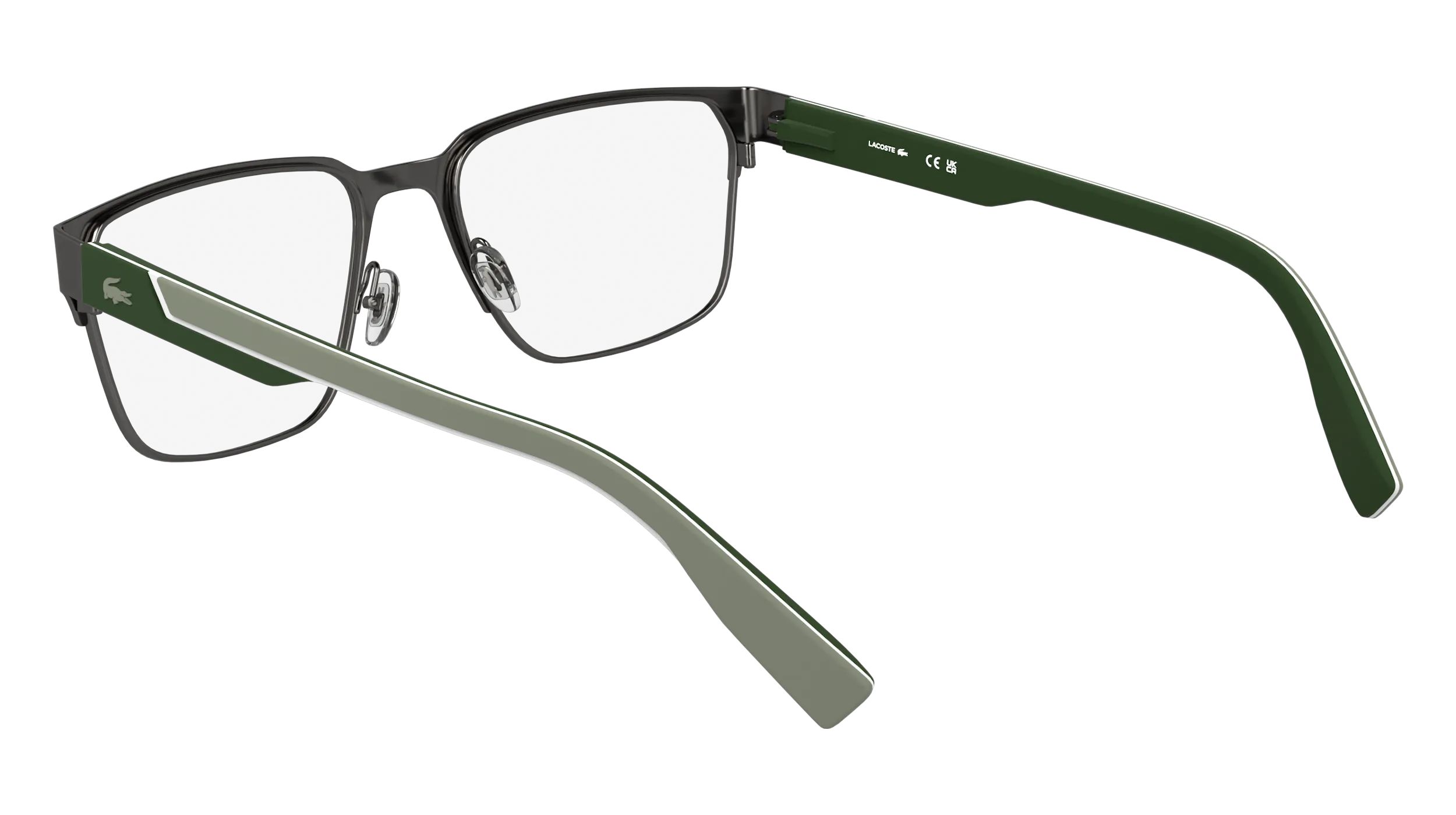 Lacoste L2306 035 Montature da vista Metallo Canna di fucile Squadrata Normale - immagine 4