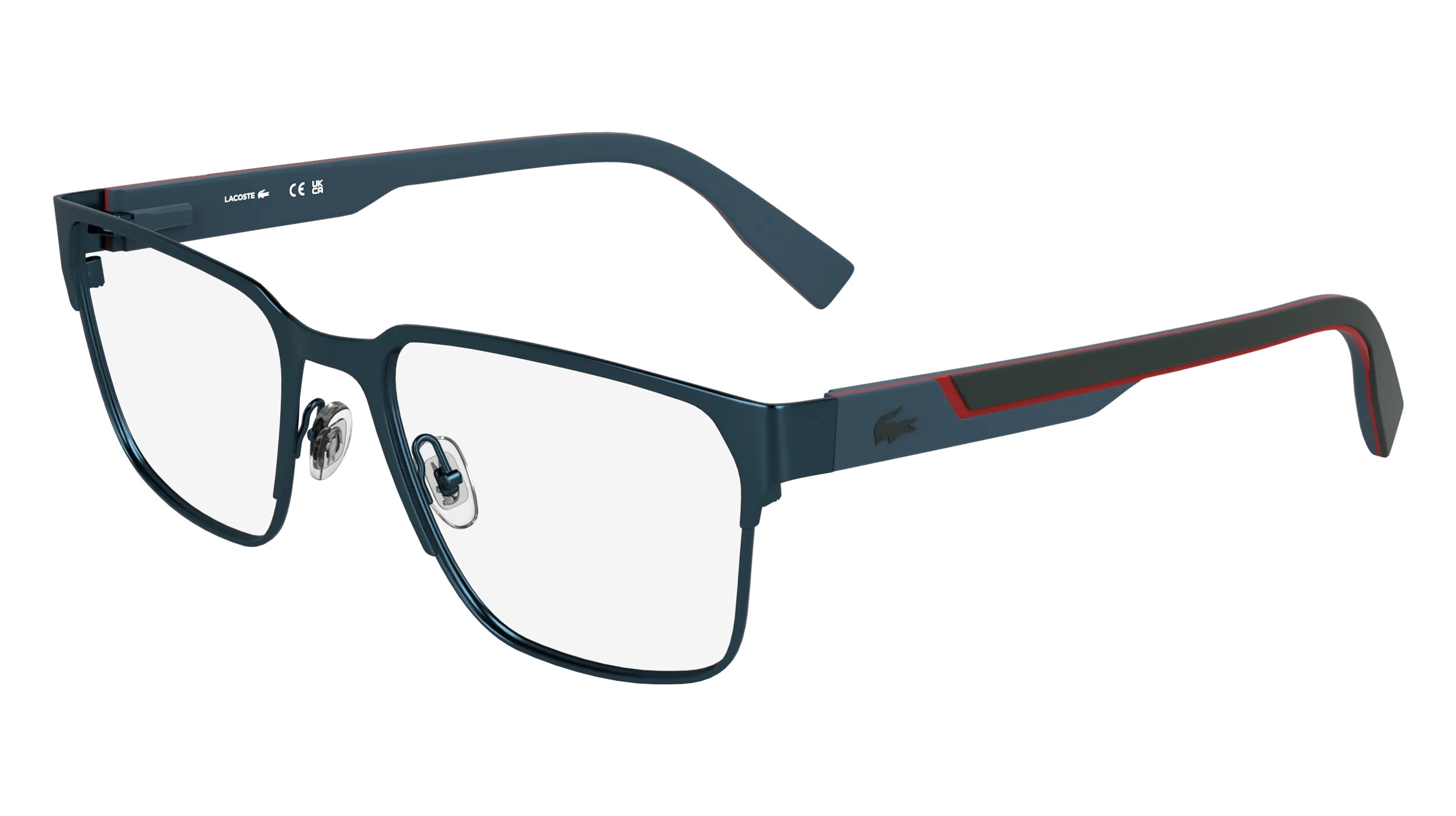 Lacoste L2306 424 Montature da vista Metallo Blu Squadrata Normale - immagine 1