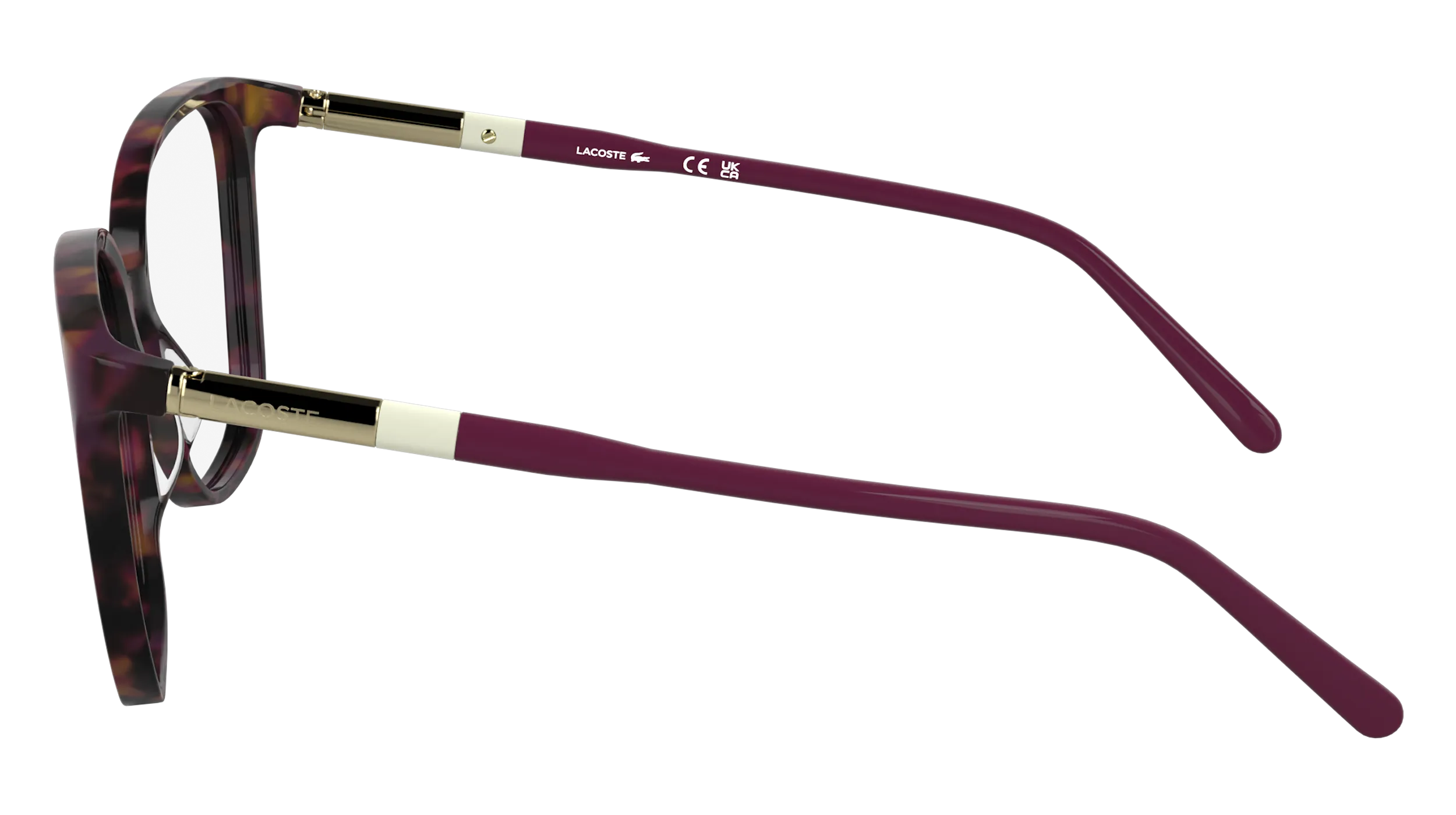 Lacoste L2985 211 Montature da vista Acetato Havana Squadrata Normale - immagine 3