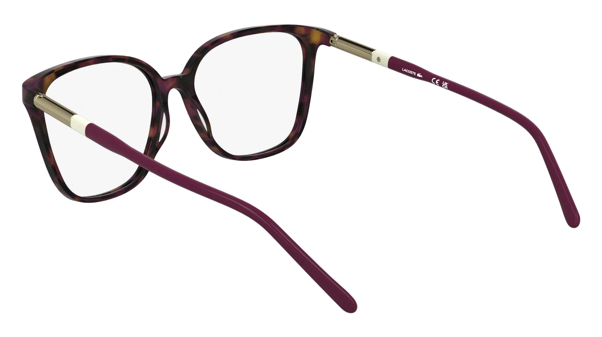 Lacoste L2985 211 Montature da vista Acetato Havana Squadrata Normale - immagine 4
