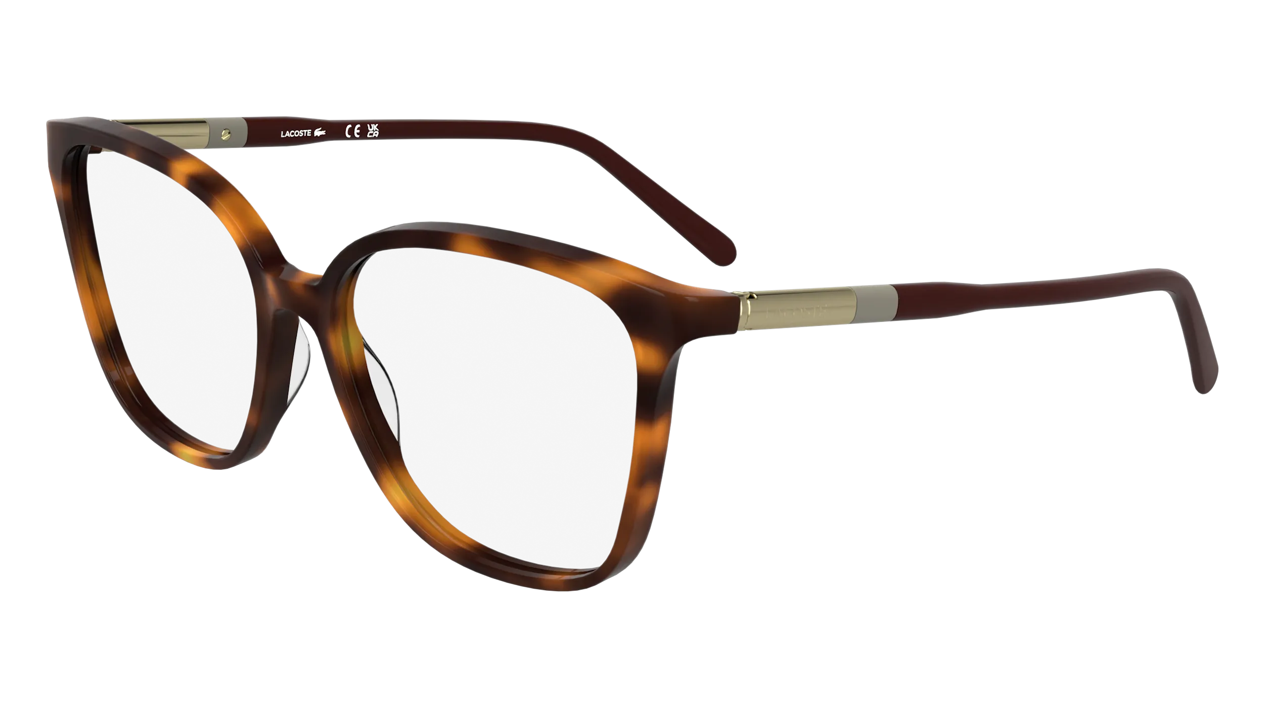 Lacoste L2985 214 Montature da vista Acetato Havana Squadrata Normale - immagine 1
