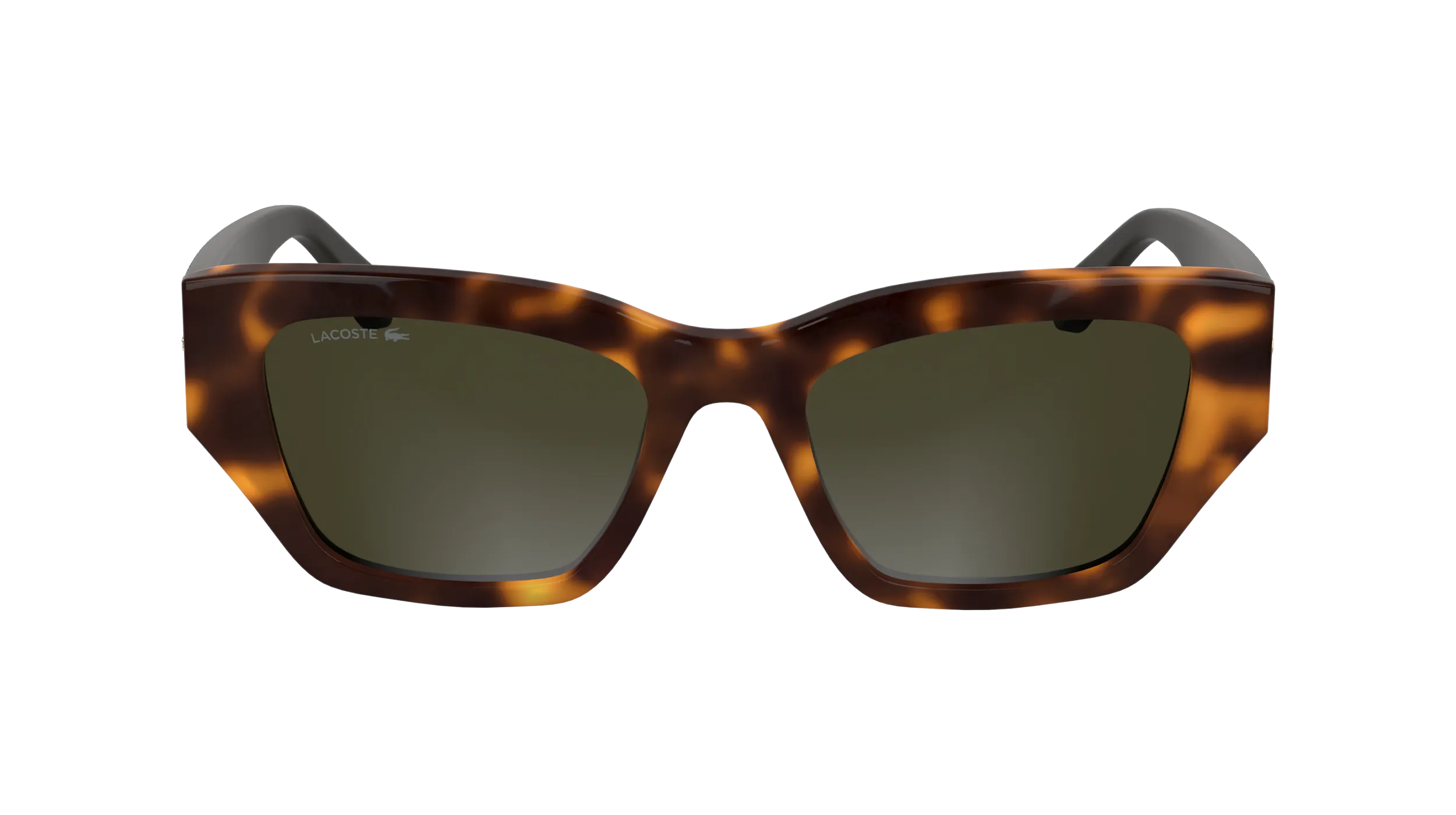 Lacoste L6053S 214 Occhiali da sole Acetato Havana Marrone Farfalla Normale - immagine 2