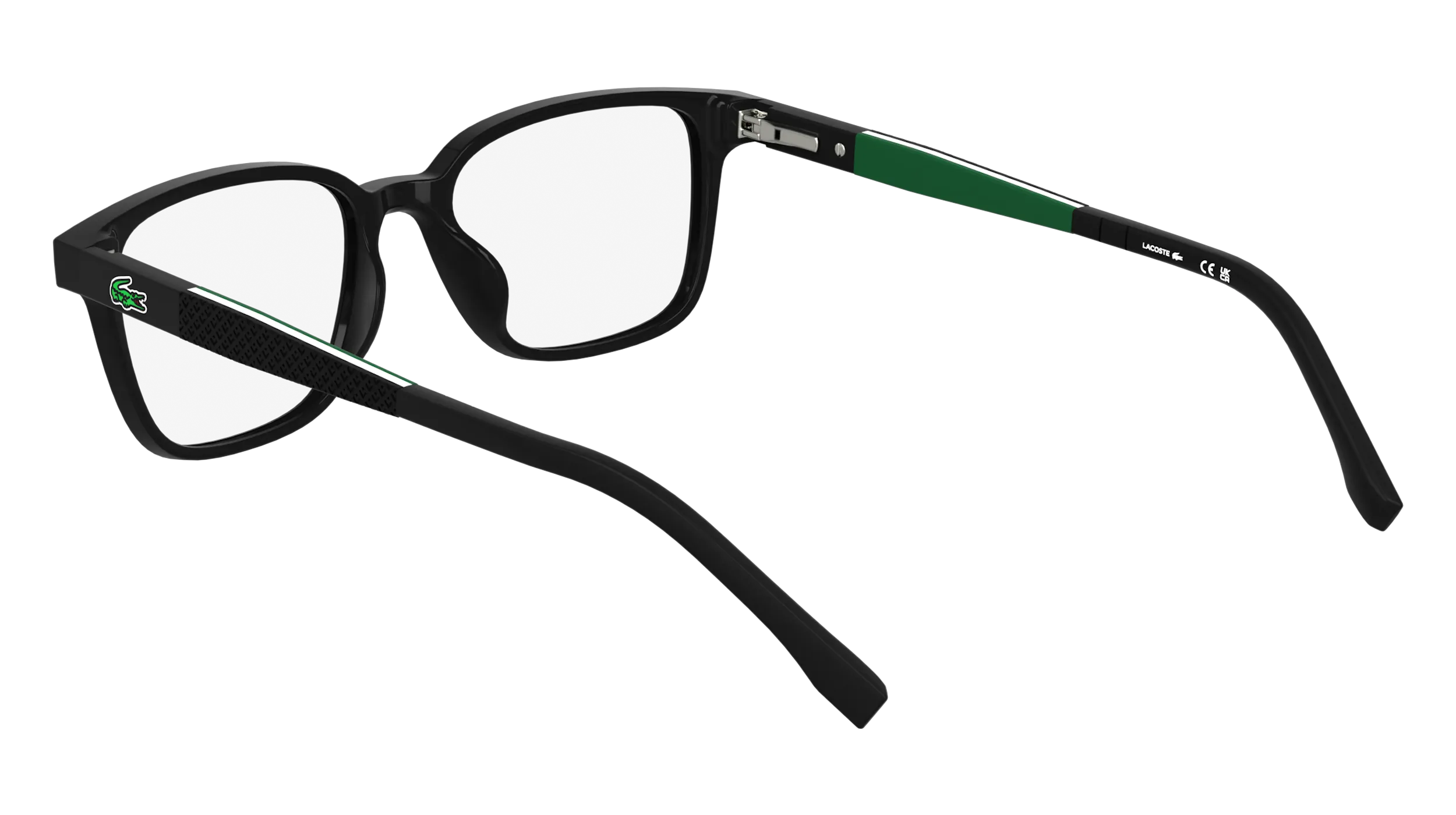 Lacoste Junior Lacoste L3661 001 Montature da vista bambino Bio-iniettato Nero Squadrata Normale - immagine 4