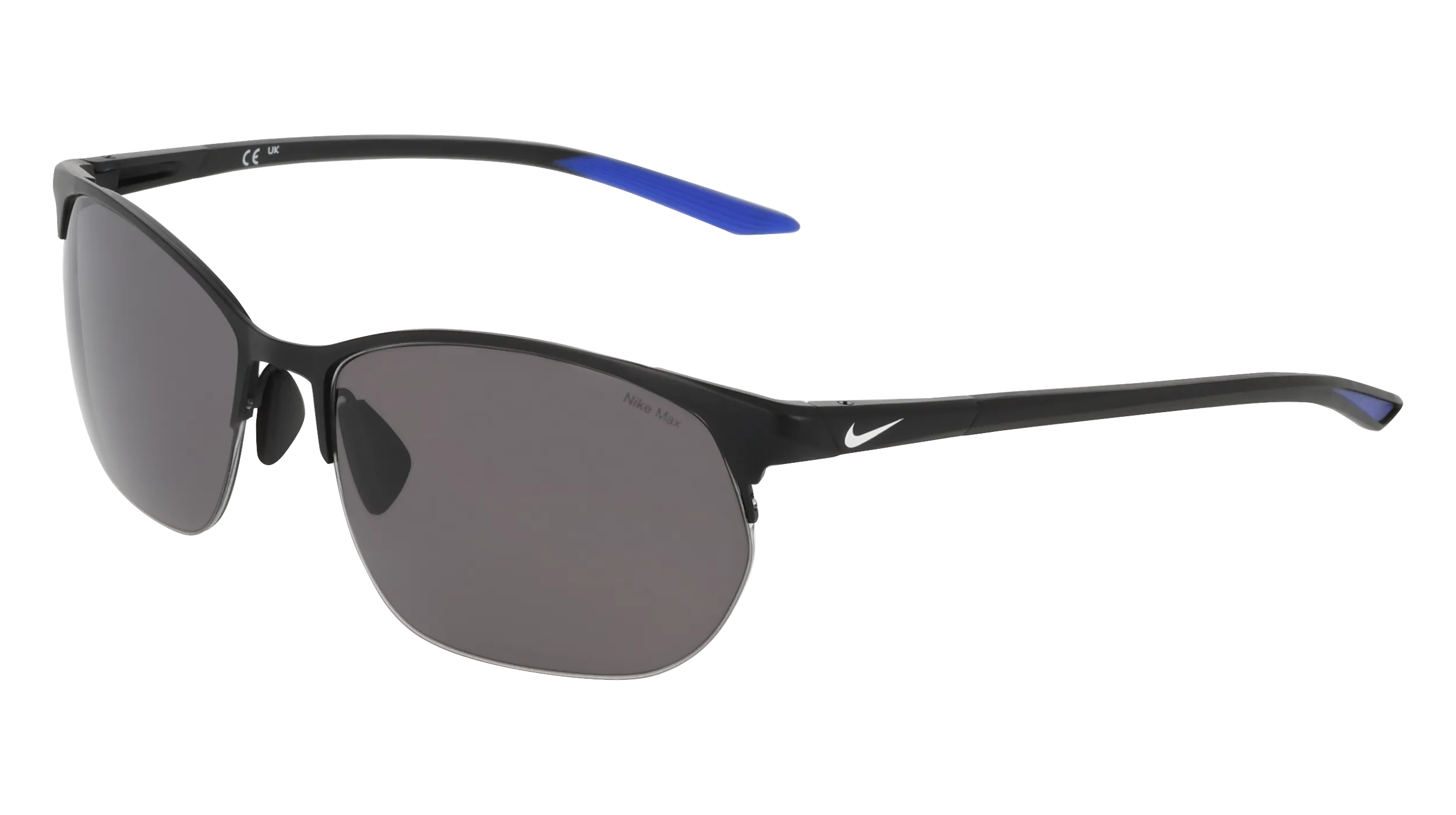 Nike NIKE MODERN METAL ZONE IH0911X 010 Occhiali da sole Nero Grigio Squadrata Normale - immagine 1