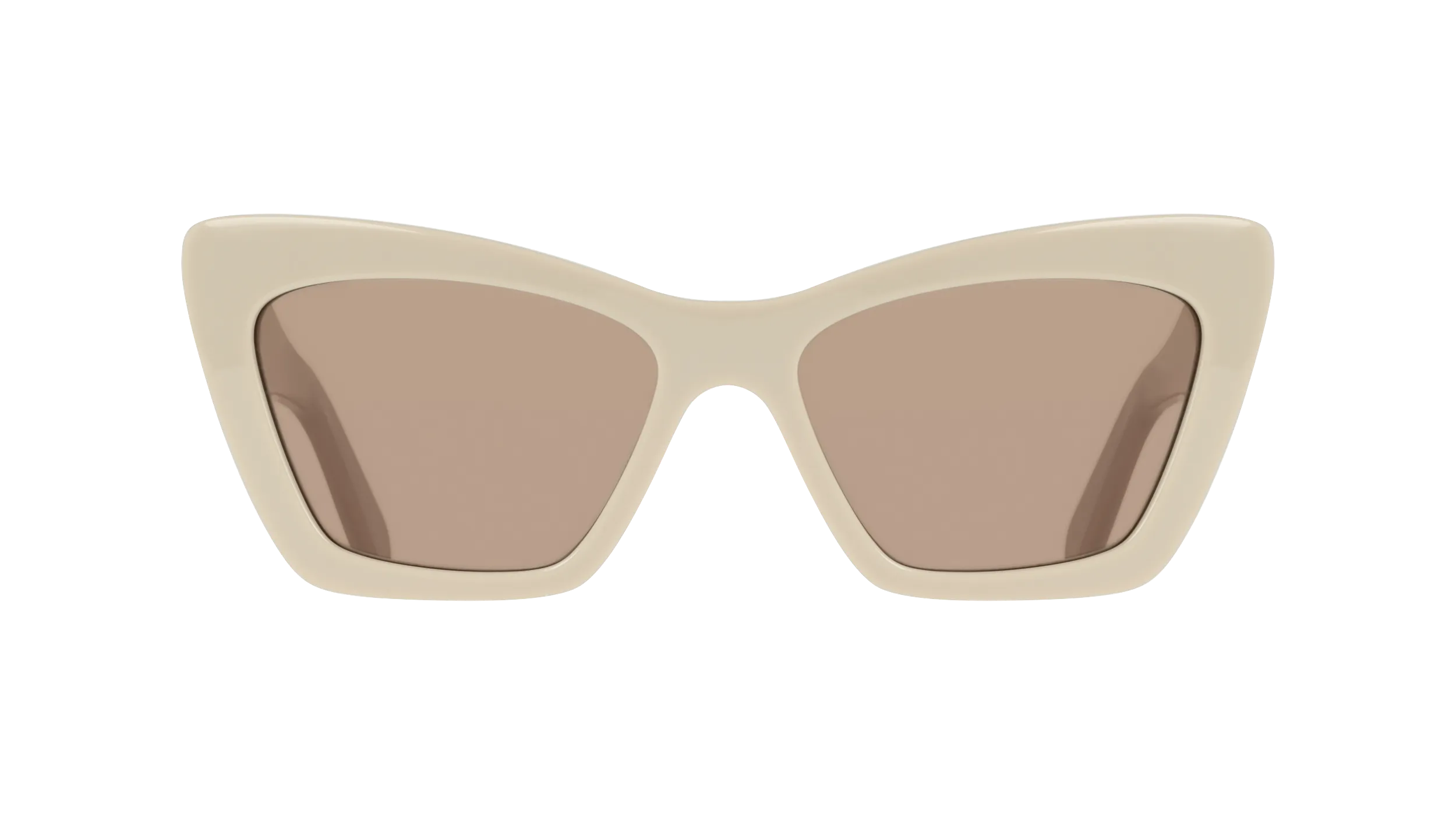 Ferragamo SF929SN 259 Occhiali da sole Acetato Beige Marrone Farfalla Normale - immagine 2