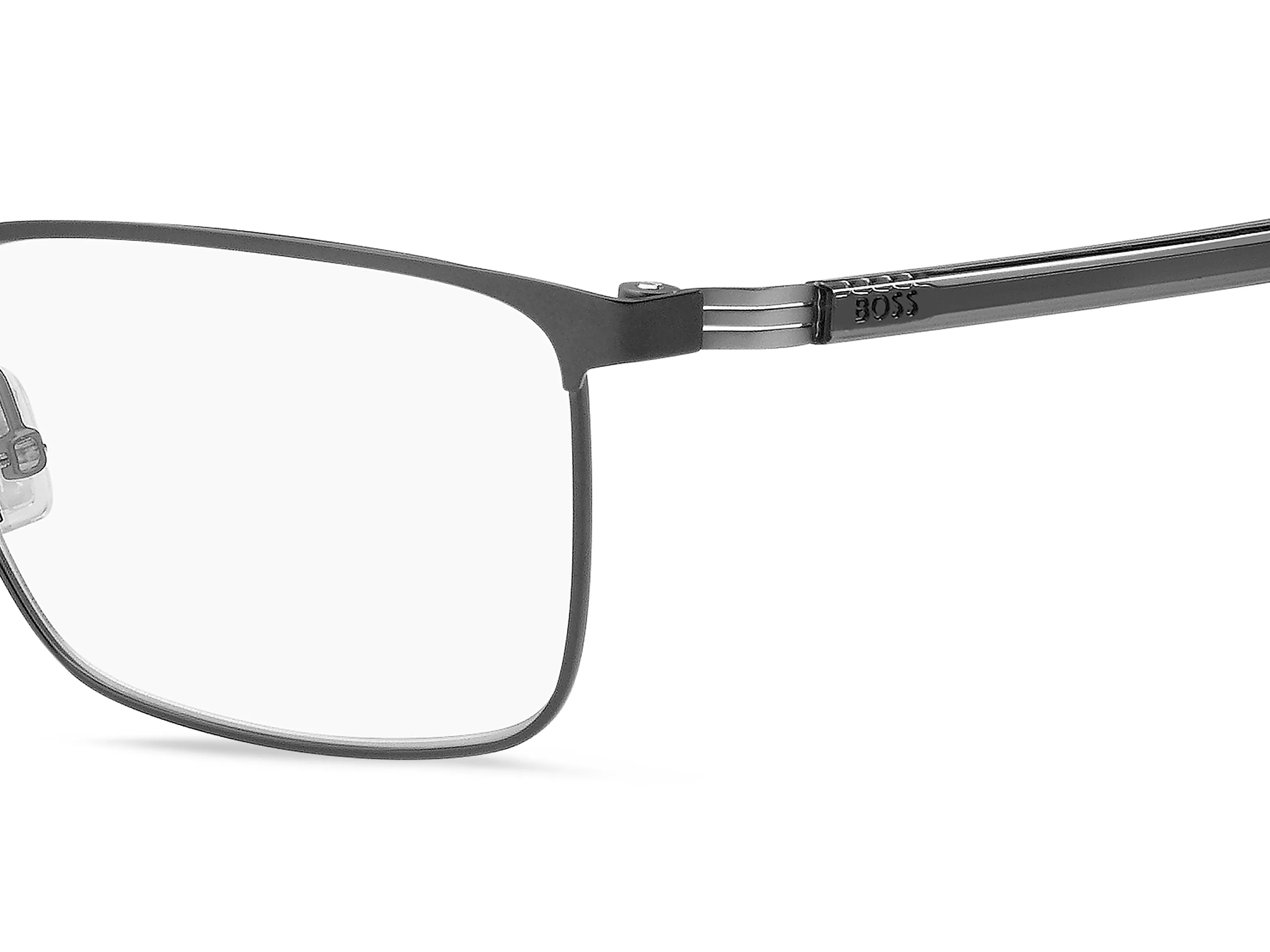 Hugo Boss BOSS 1637 SVK/99 Montature da vista Acciaio Grigio opaco Squadrata - immagine 3