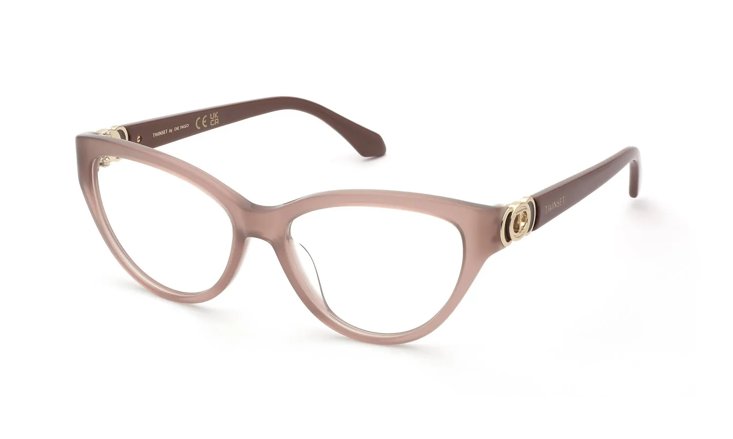 Twinset VTW071 06K7 Montature da vista Acetato Rosa Farfalla - immagine 1