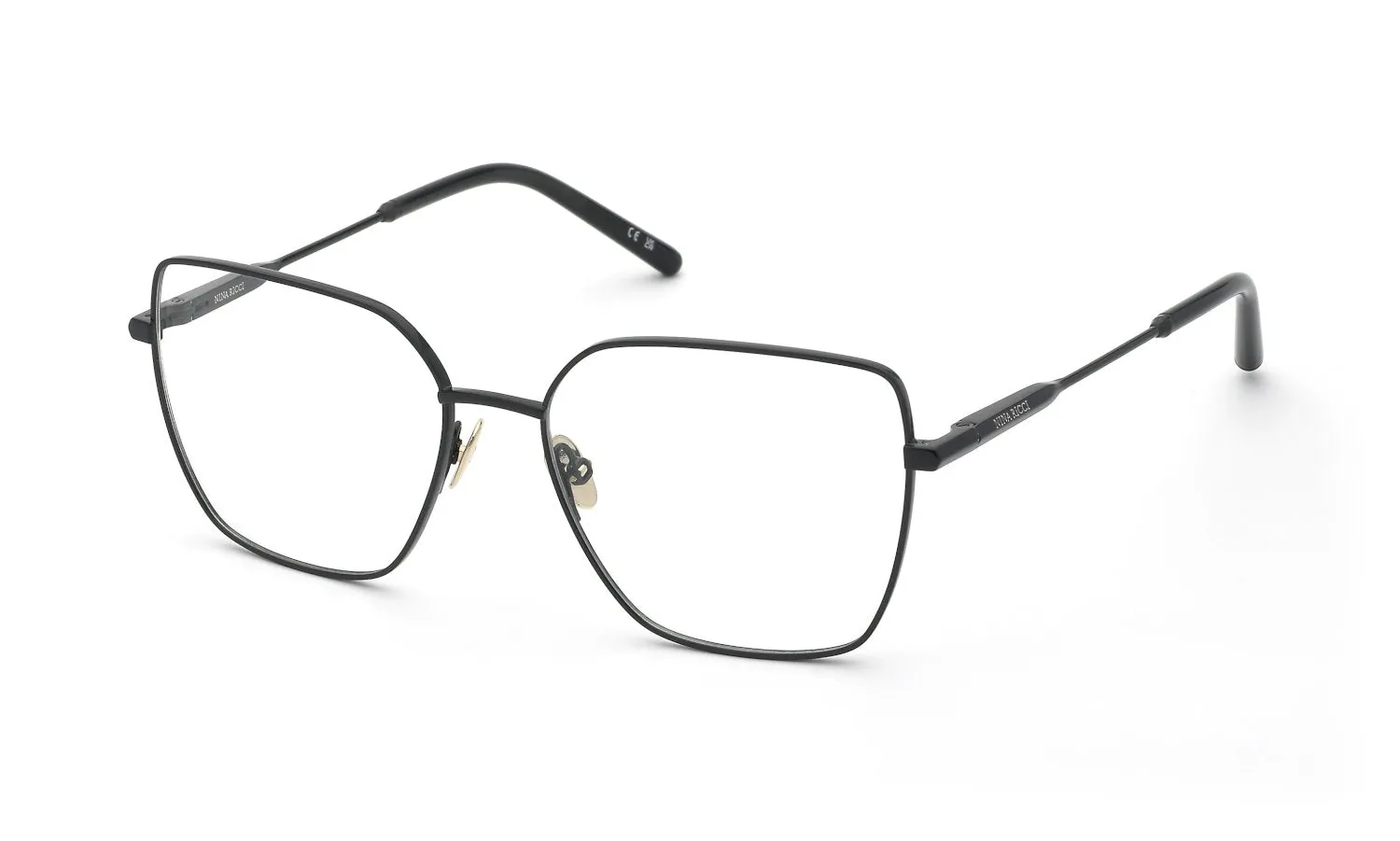 Nina Ricci VNR421 530 Montature da vista Metallo Nero Farfalla - immagine 1
