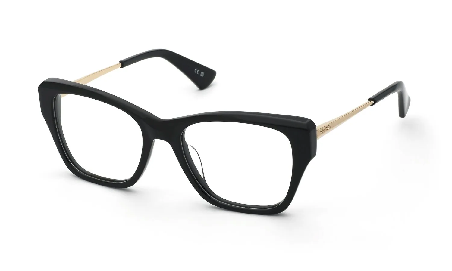 Nina Ricci VNR416 700 Montature da vista Acetato Nero Squadrata - immagine 1